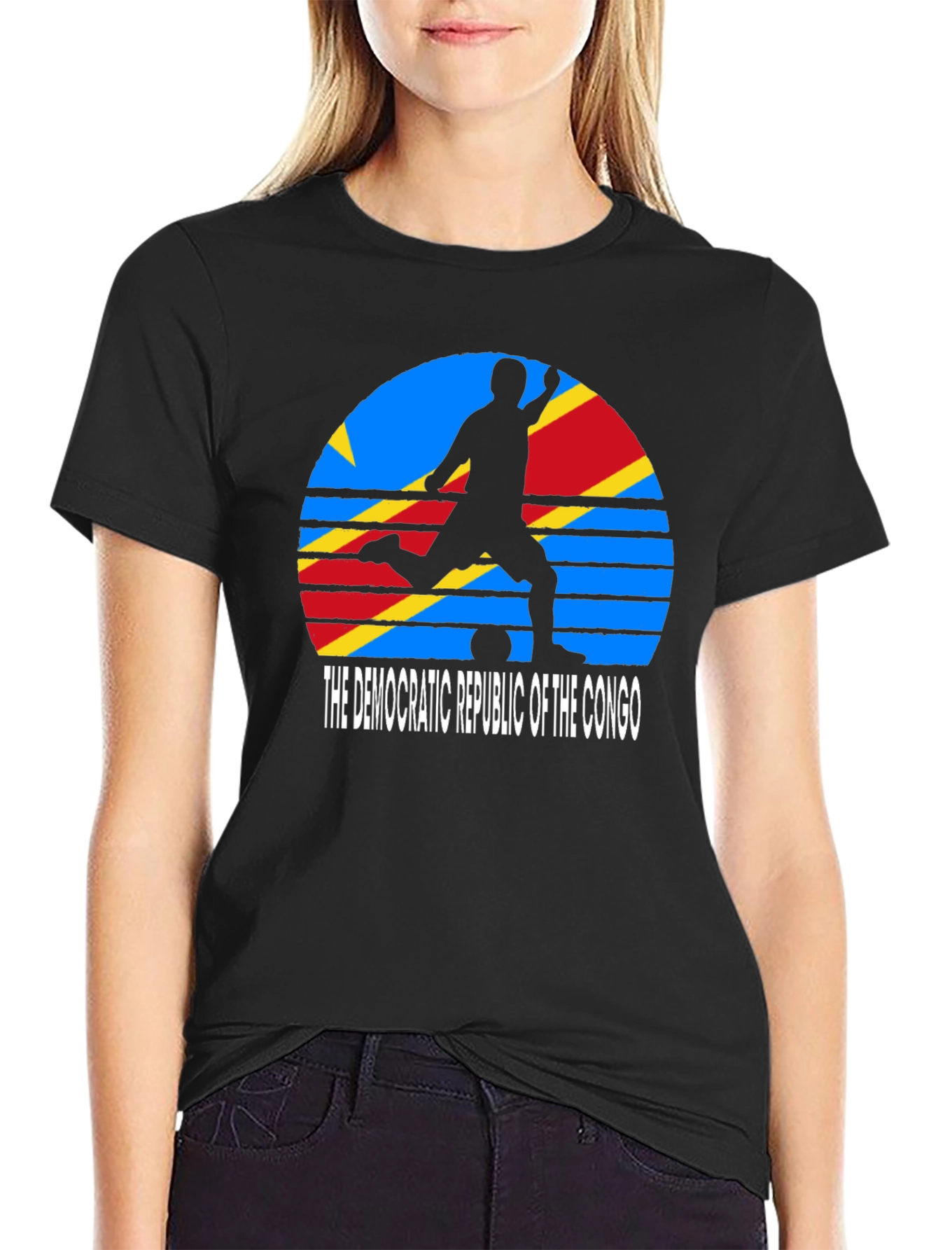 Democratic Republic of the Congo Soccer T-Shirt