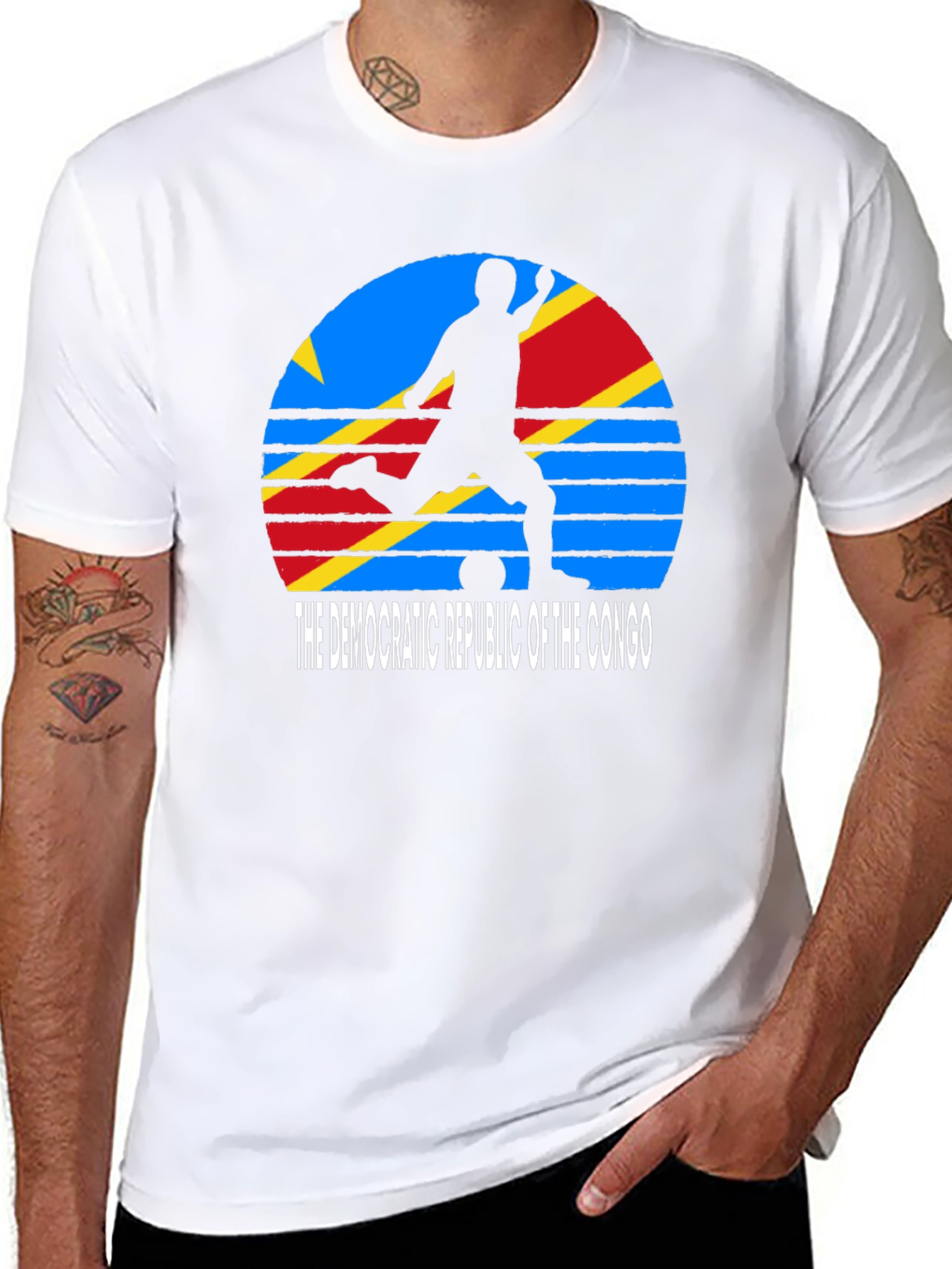 Democratic Republic of the Congo Soccer T-Shirt