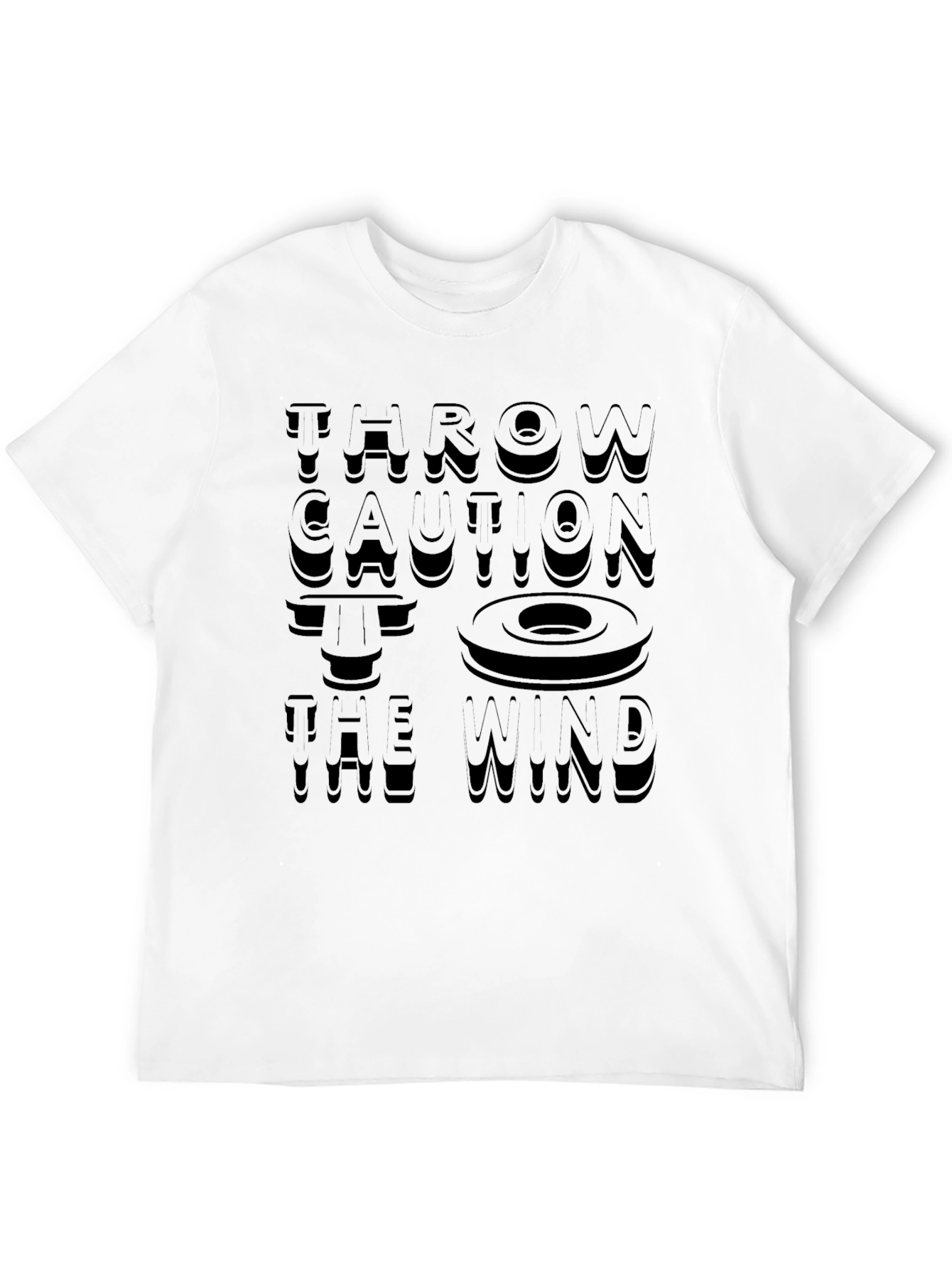 Throw Caution to the Wind Graphic T-Shirt