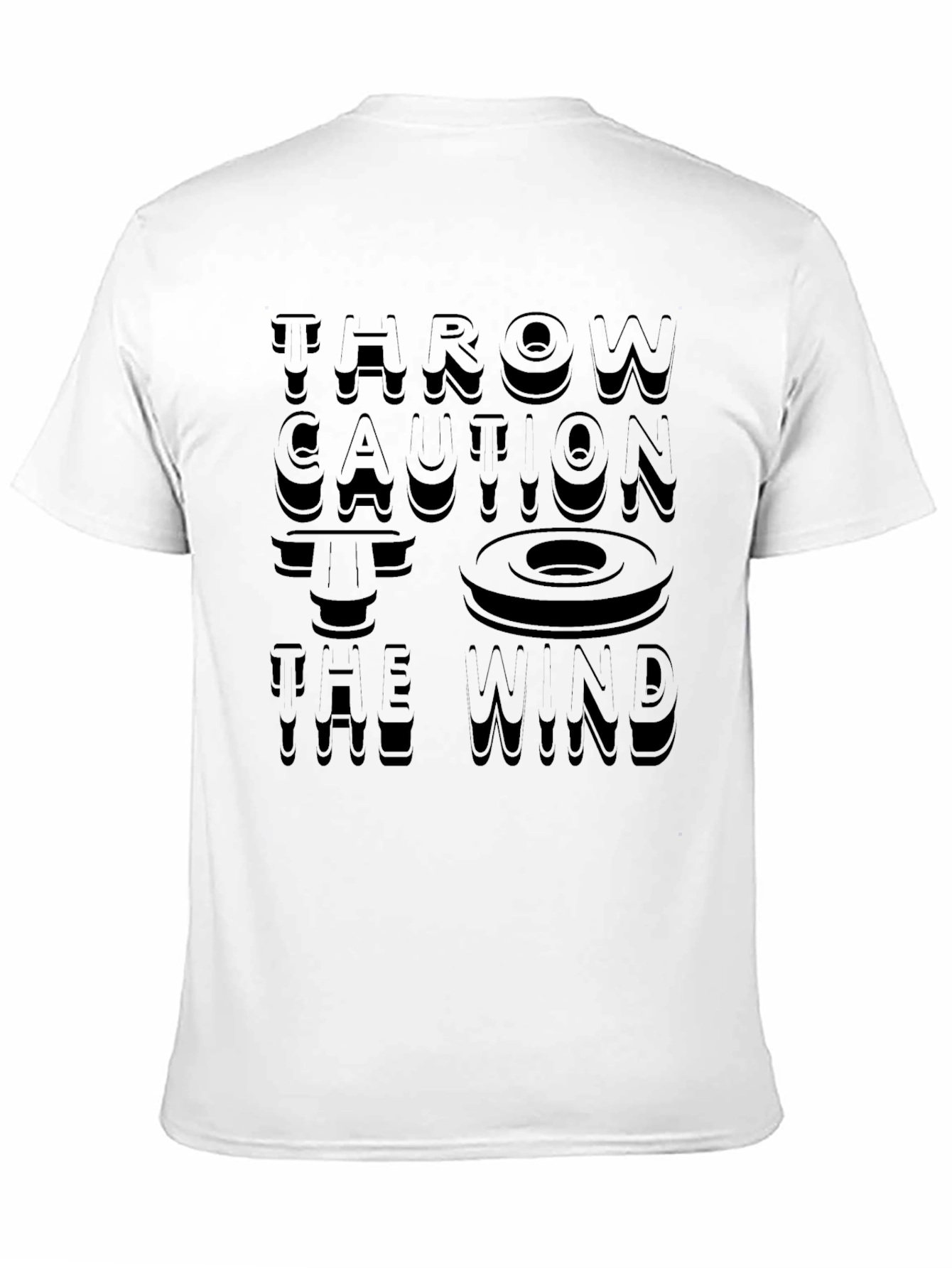 Throw Caution to the Wind Graphic T-Shirt