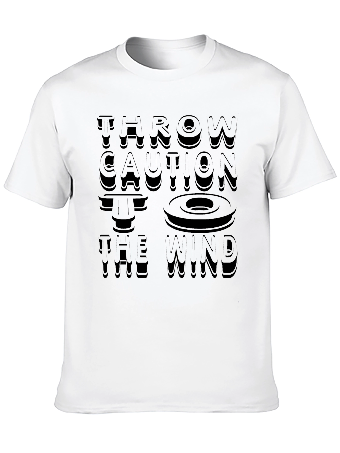 Throw Caution to the Wind Graphic T-Shirt