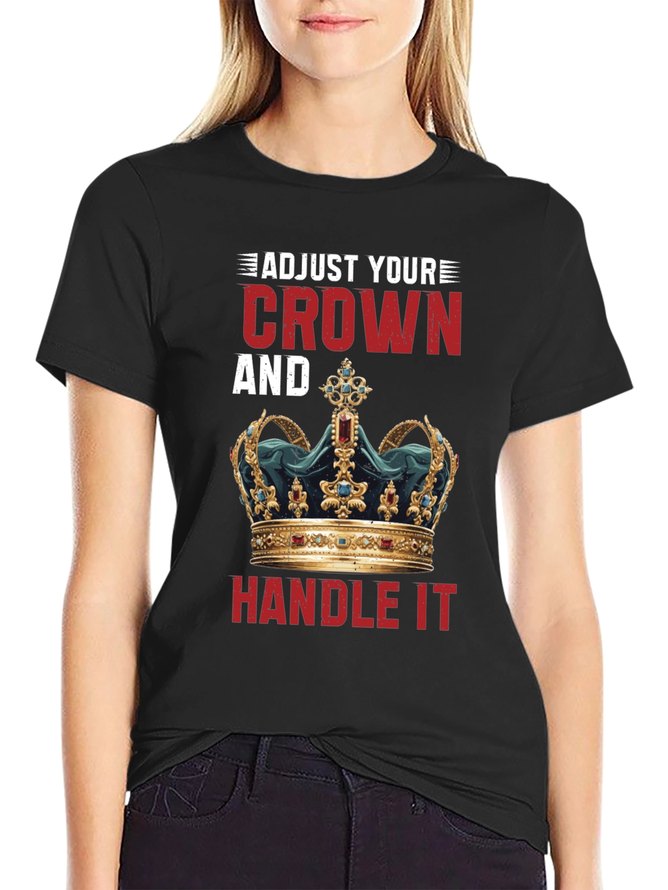 Adjust Your Crown Graphic Tee