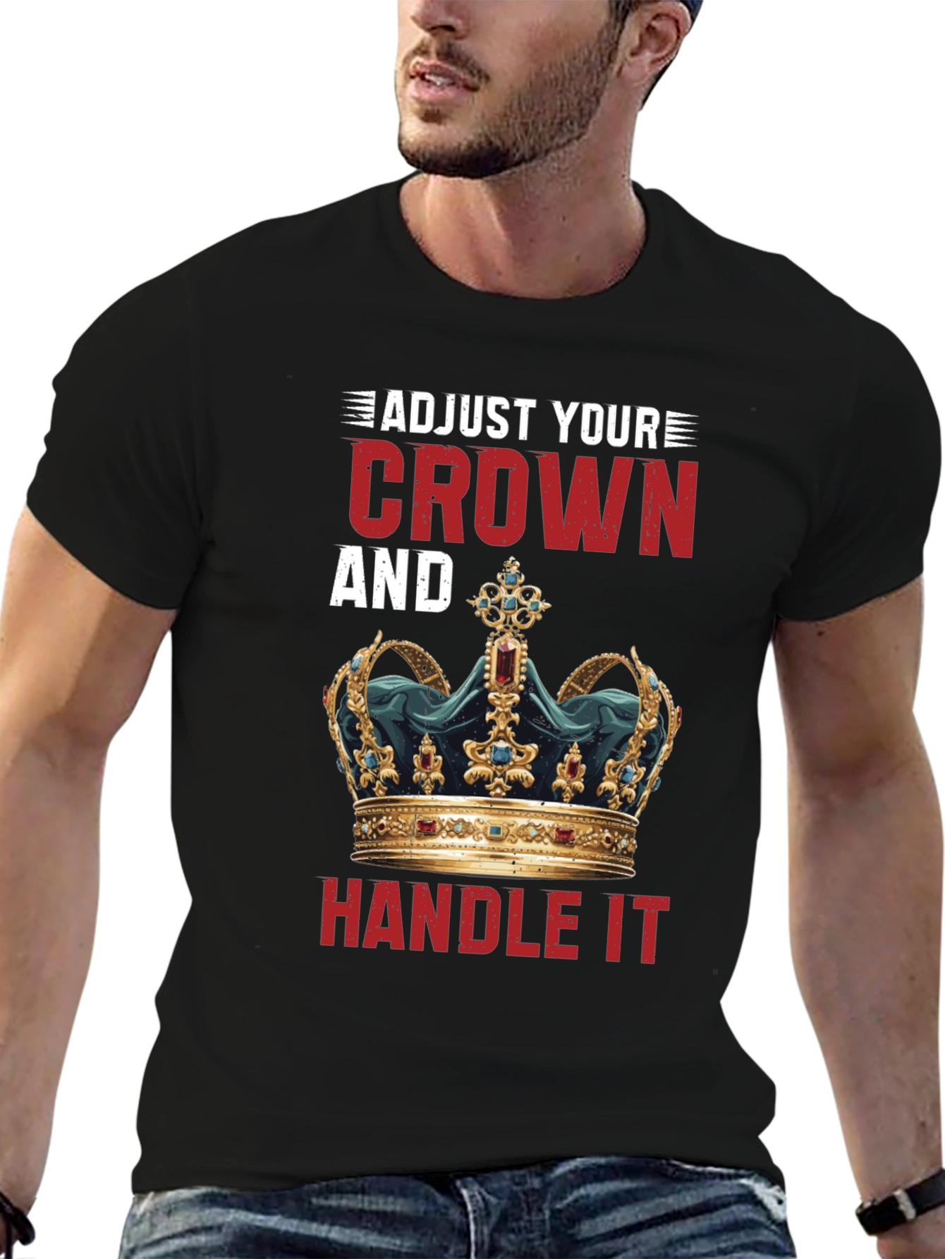 Adjust Your Crown Graphic Tee