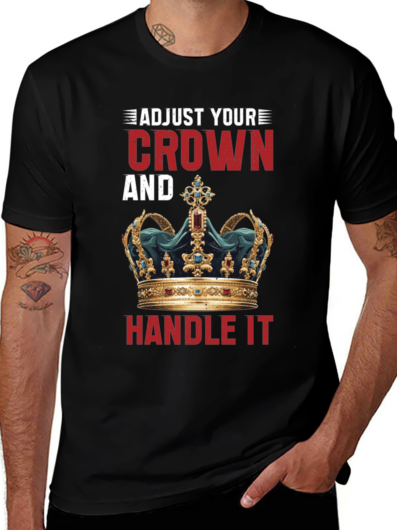 Adjust Your Crown Graphic Tee