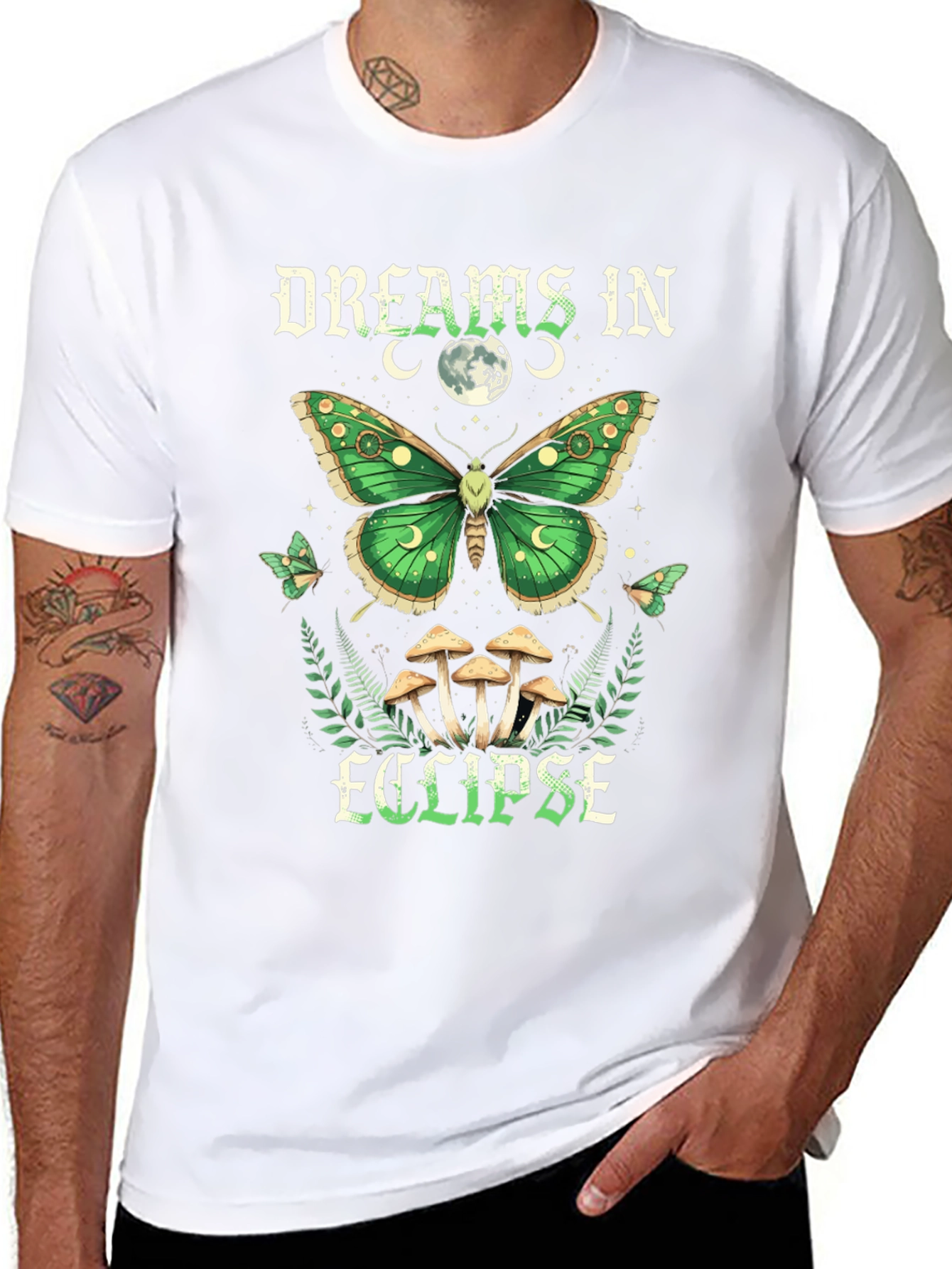 Dreams in Eclipse Graphic T-Shirt