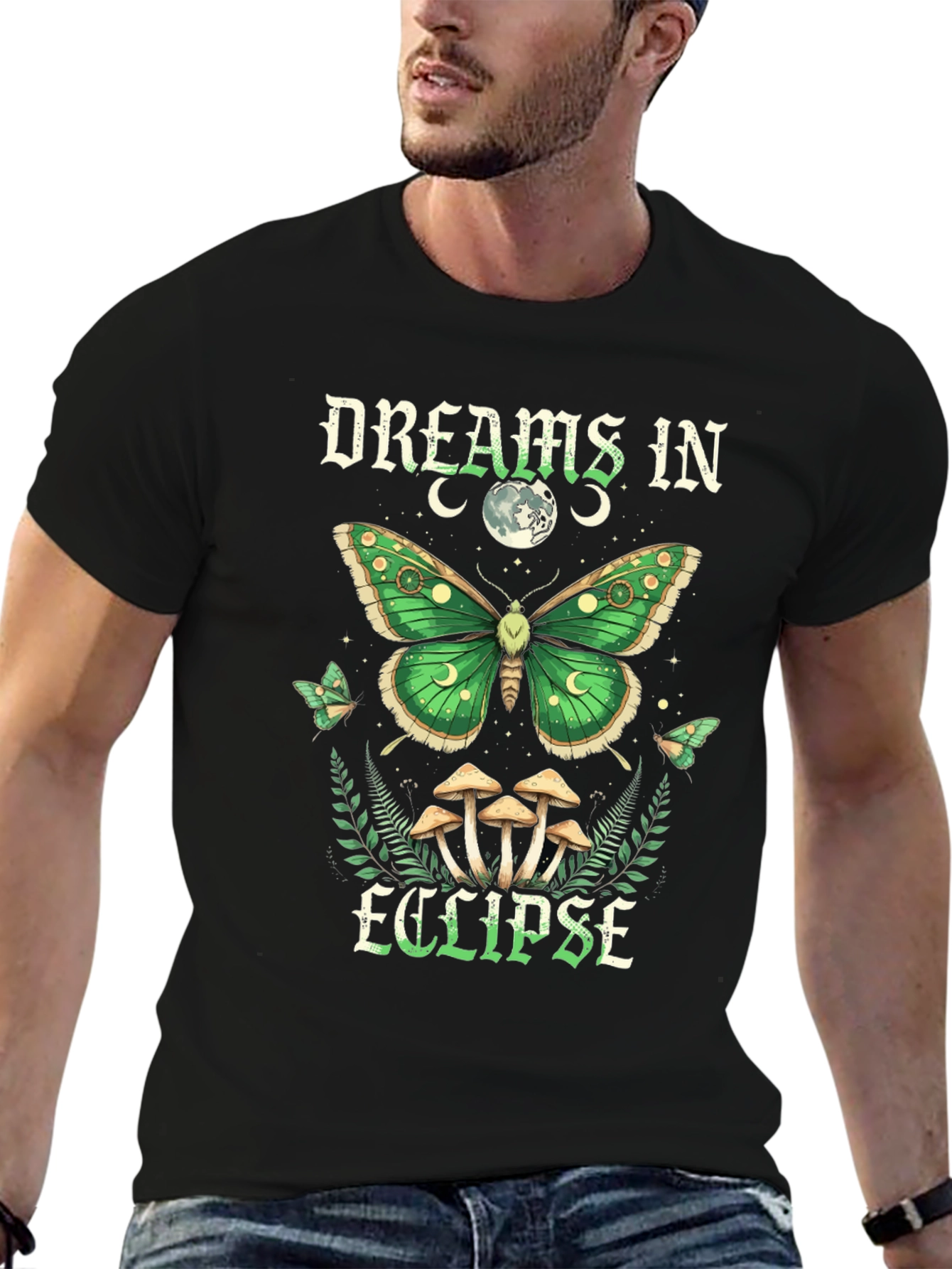 Dreams in Eclipse Graphic T-Shirt