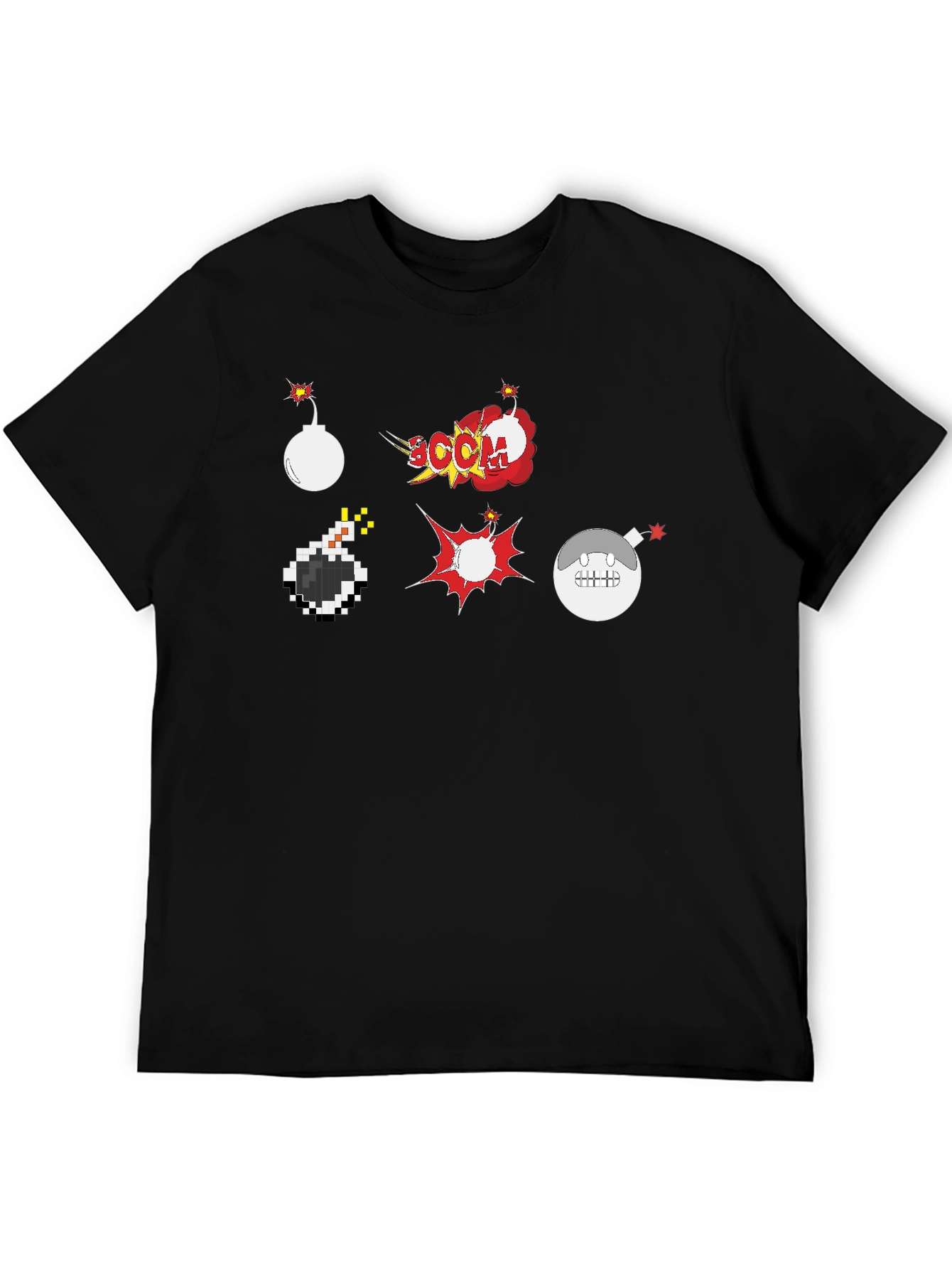 Boom Graphic Tee - Fun & Explosive Design!