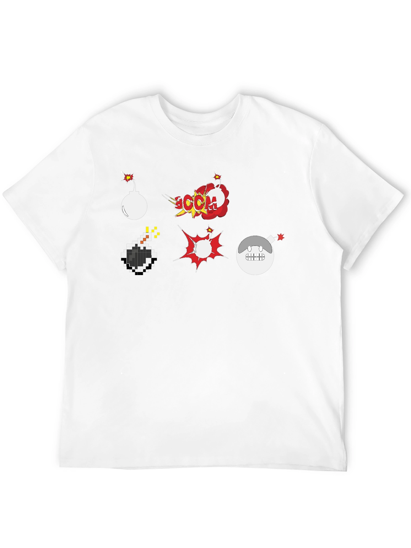Boom Graphic Tee - Fun & Explosive Design!