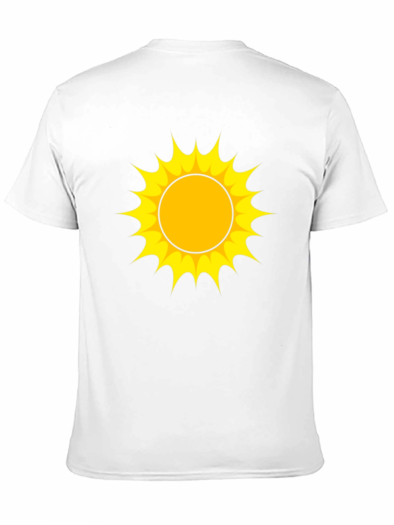 Sunny Graphic Tee - Black Cotton T-Shirt