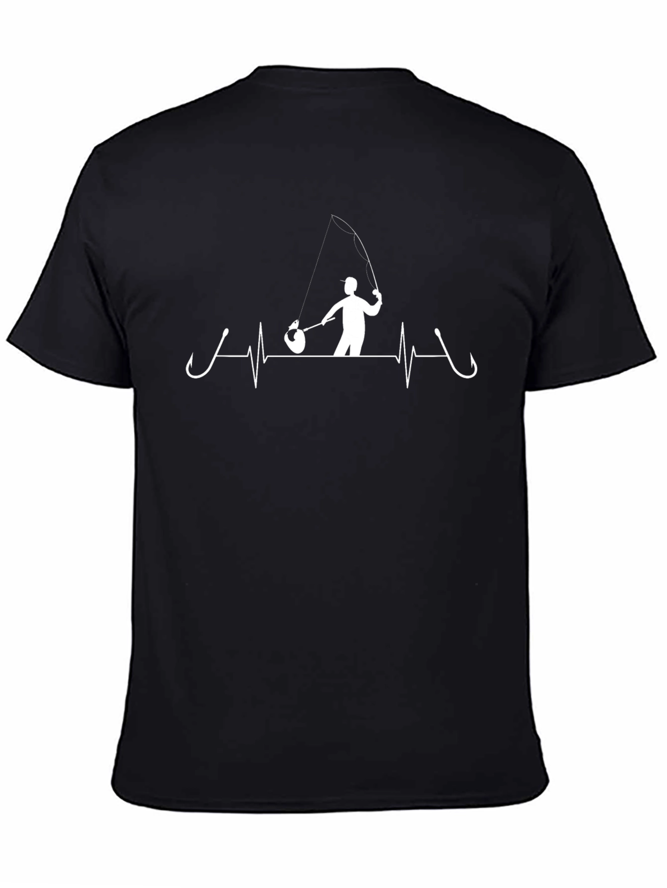 Fisherman Heartbeat T-Shirt