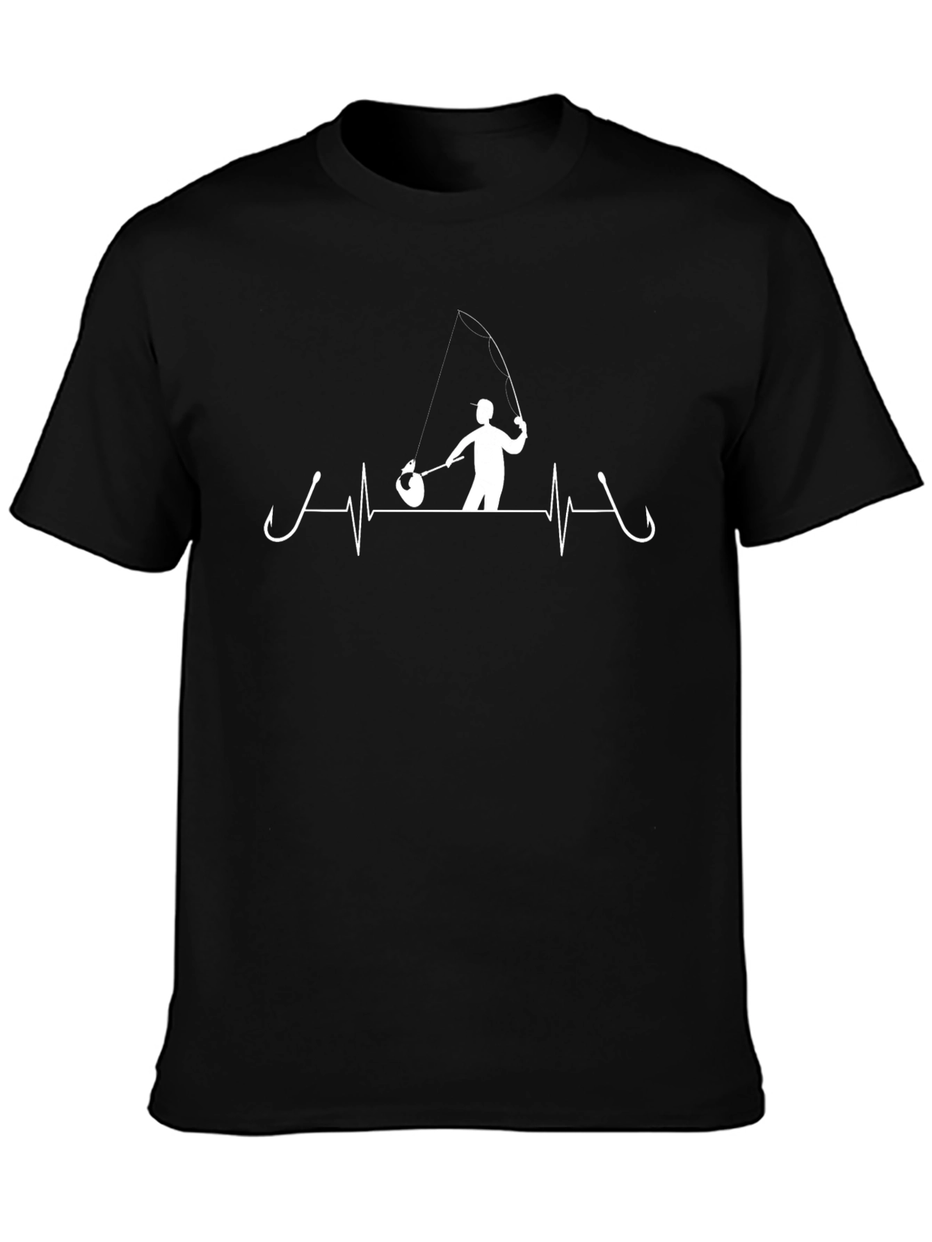 Fisherman Heartbeat T-Shirt