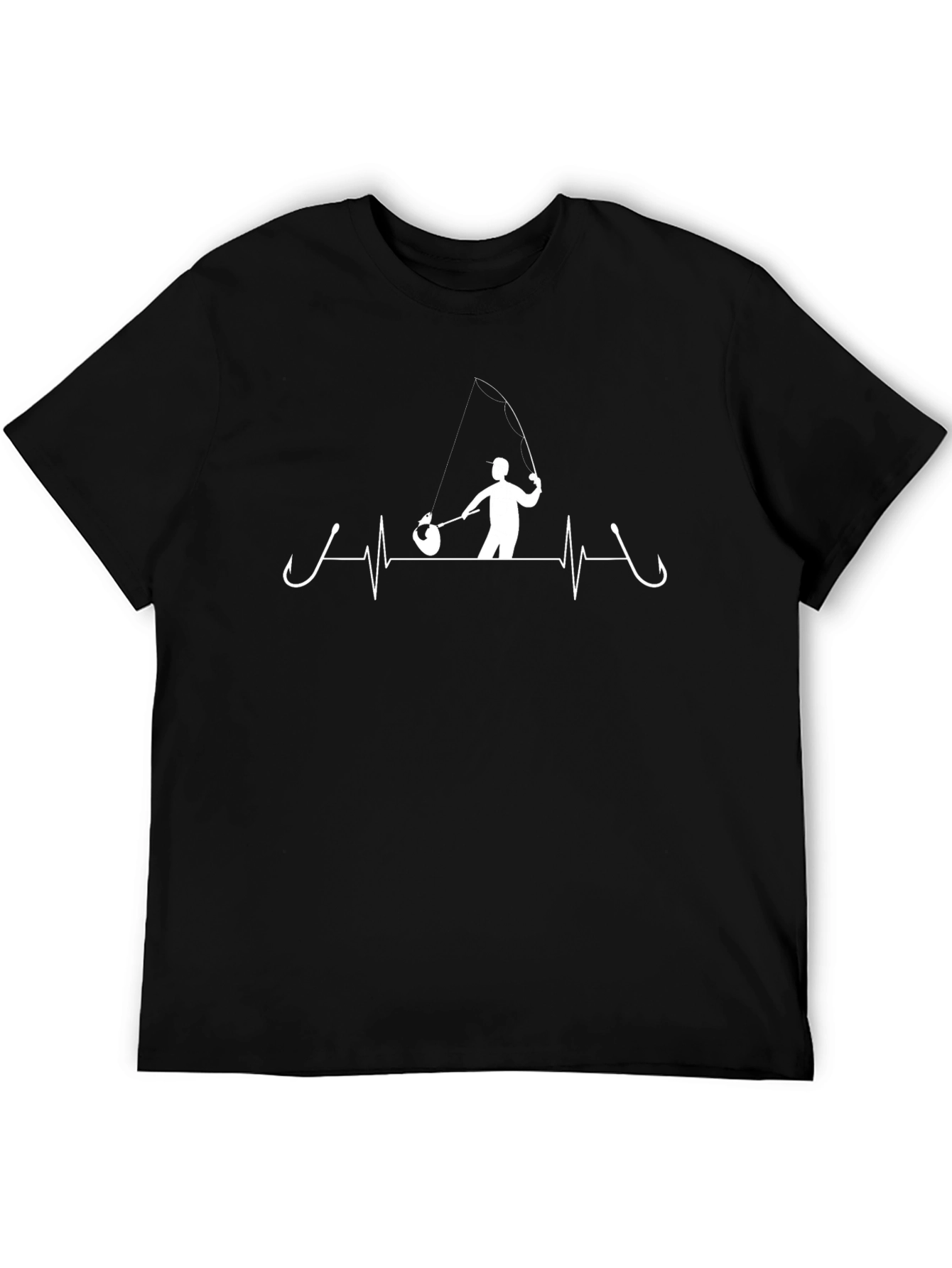 Fisherman Heartbeat T-Shirt