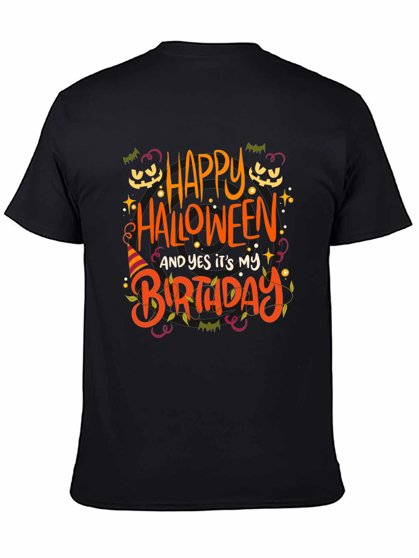 Happy Halloween and Yes Its My Birthday T-Shirt