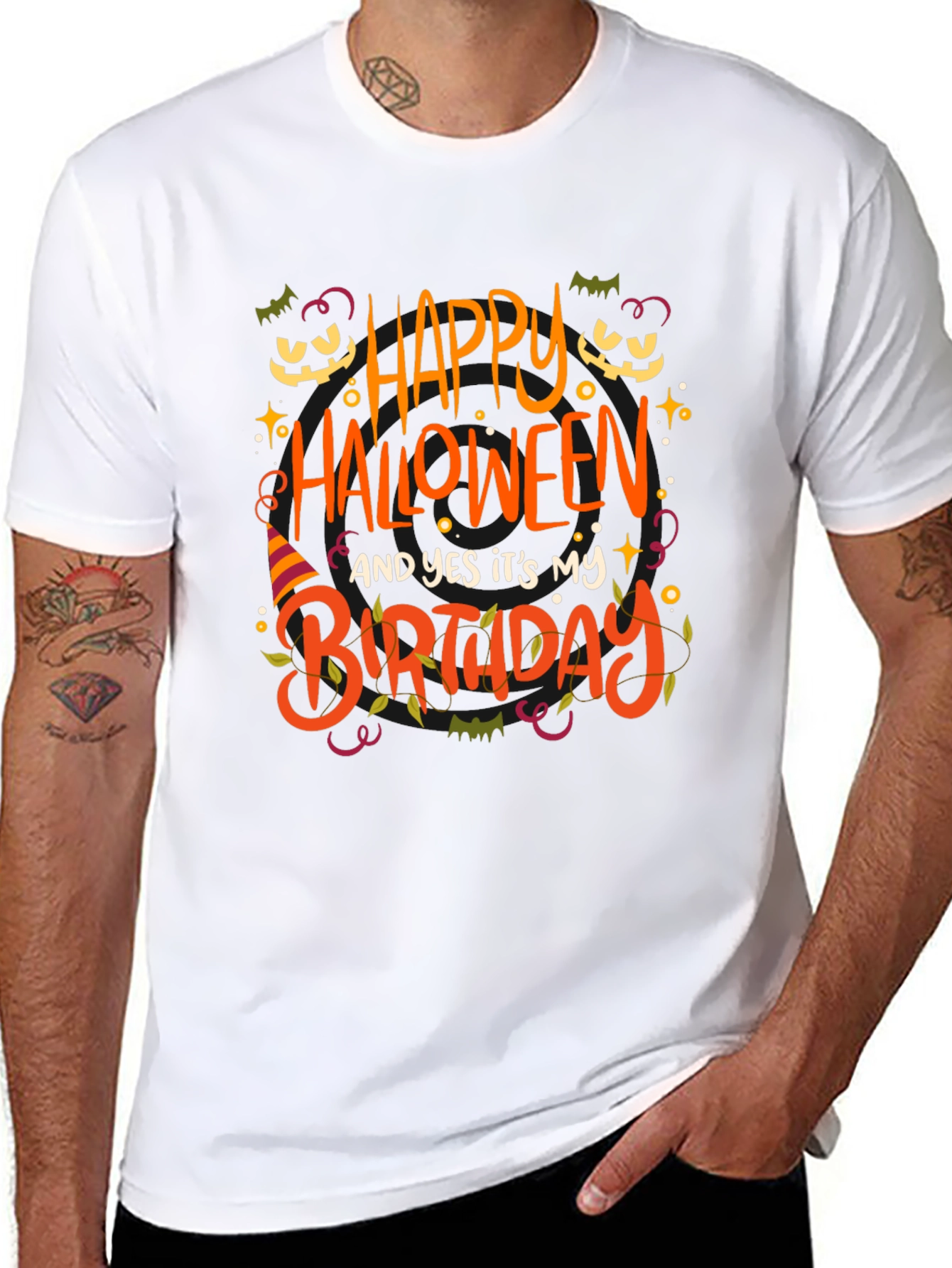 Happy Halloween and Yes Its My Birthday T-Shirt