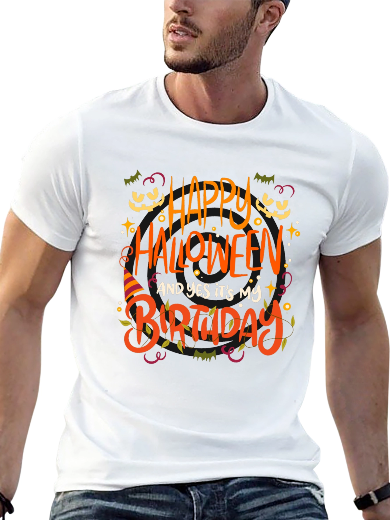 Happy Halloween and Yes Its My Birthday T-Shirt