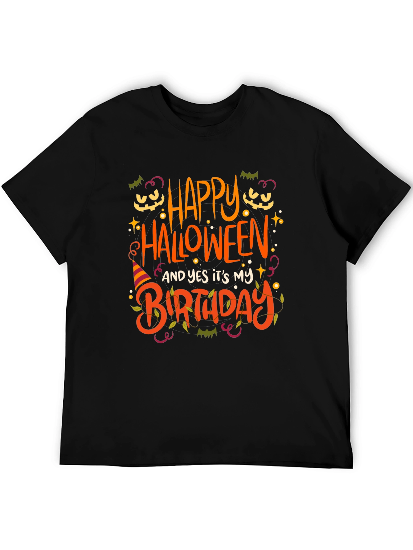 Happy Halloween and Yes Its My Birthday T-Shirt