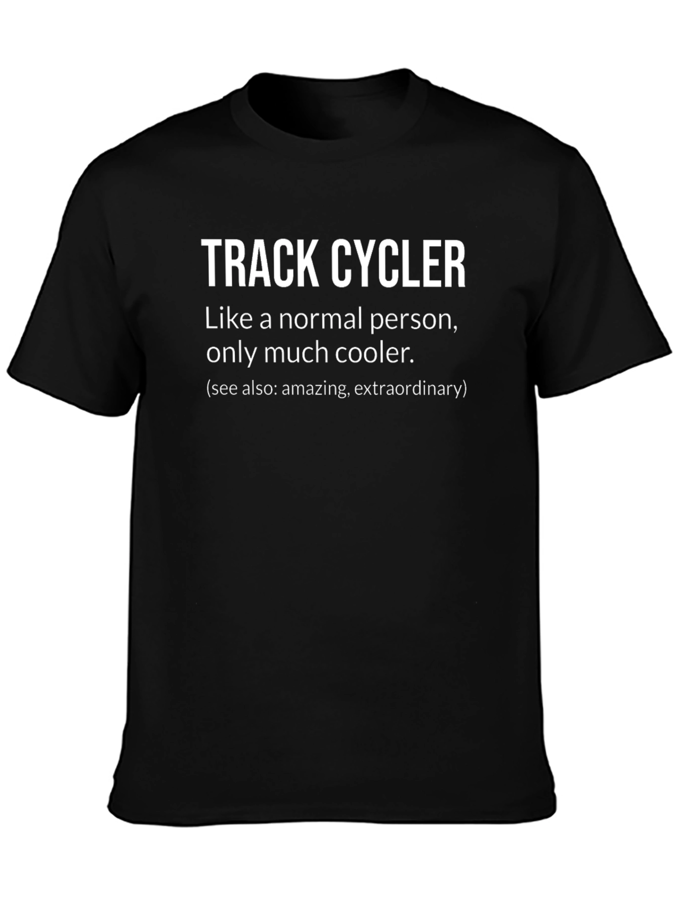 Track Cycler Cool Graphic T-Shirt