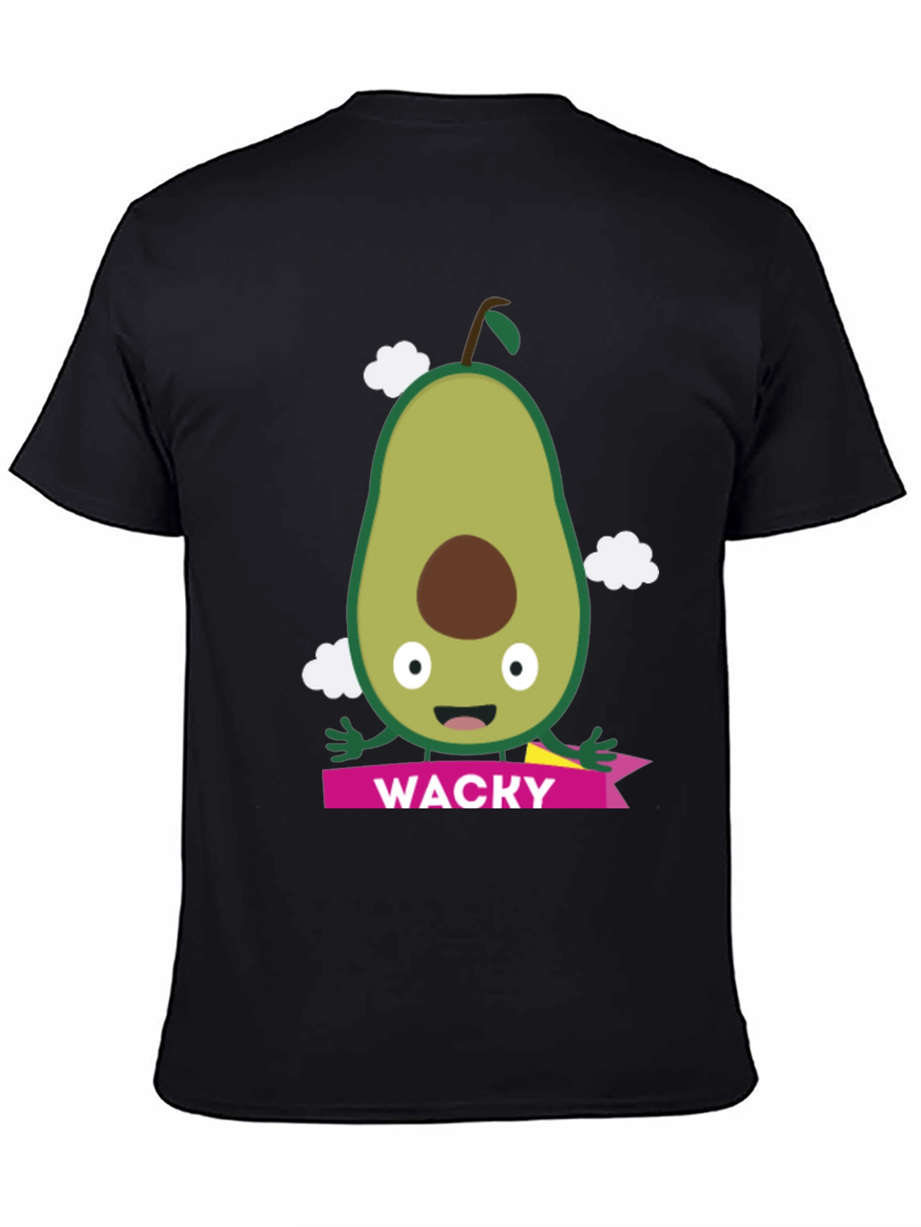 Wacky Avocado Graphic Tee - Unisex Cotton T-Shirt