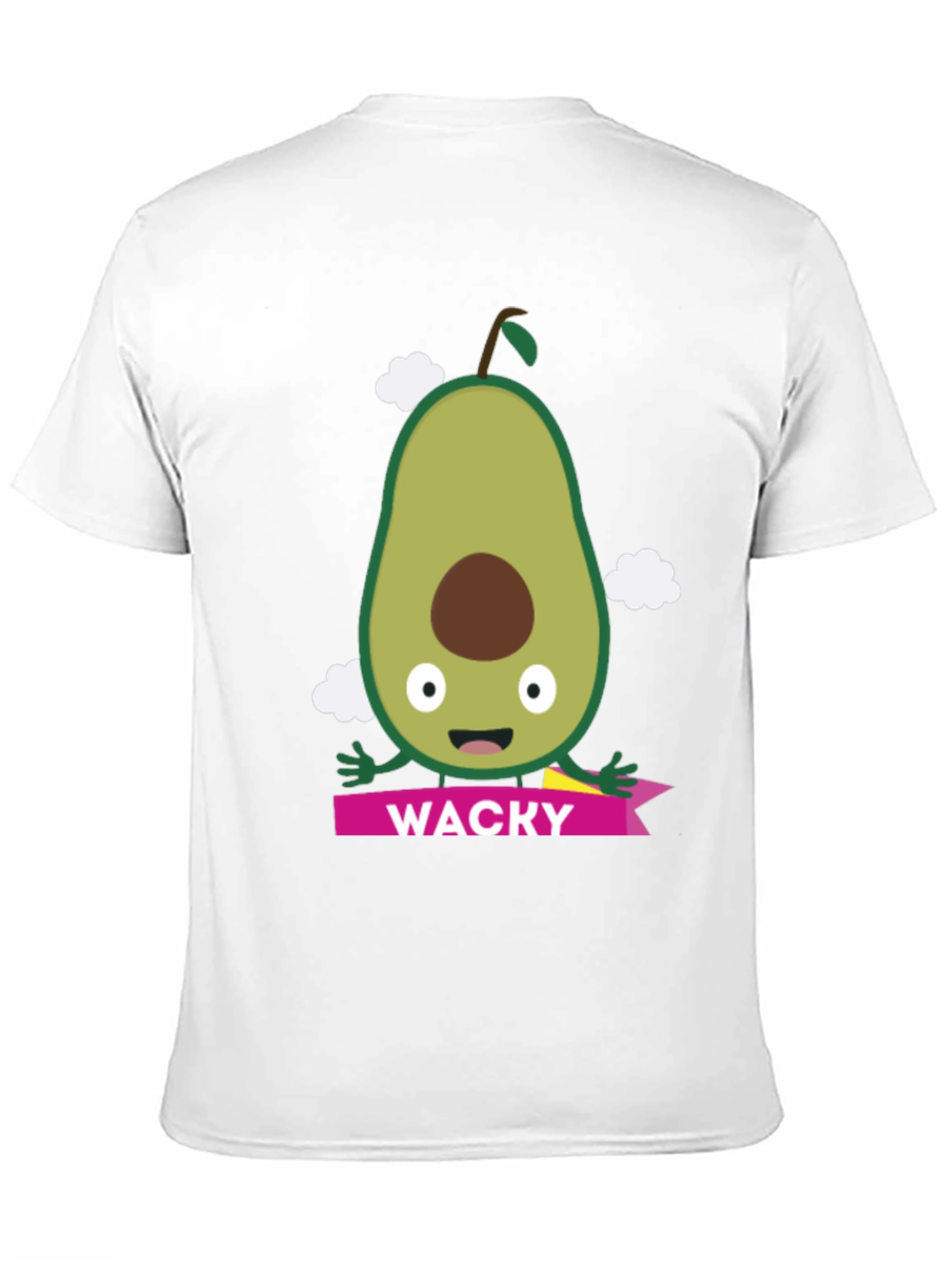 Wacky Avocado Graphic Tee - Unisex Cotton T-Shirt