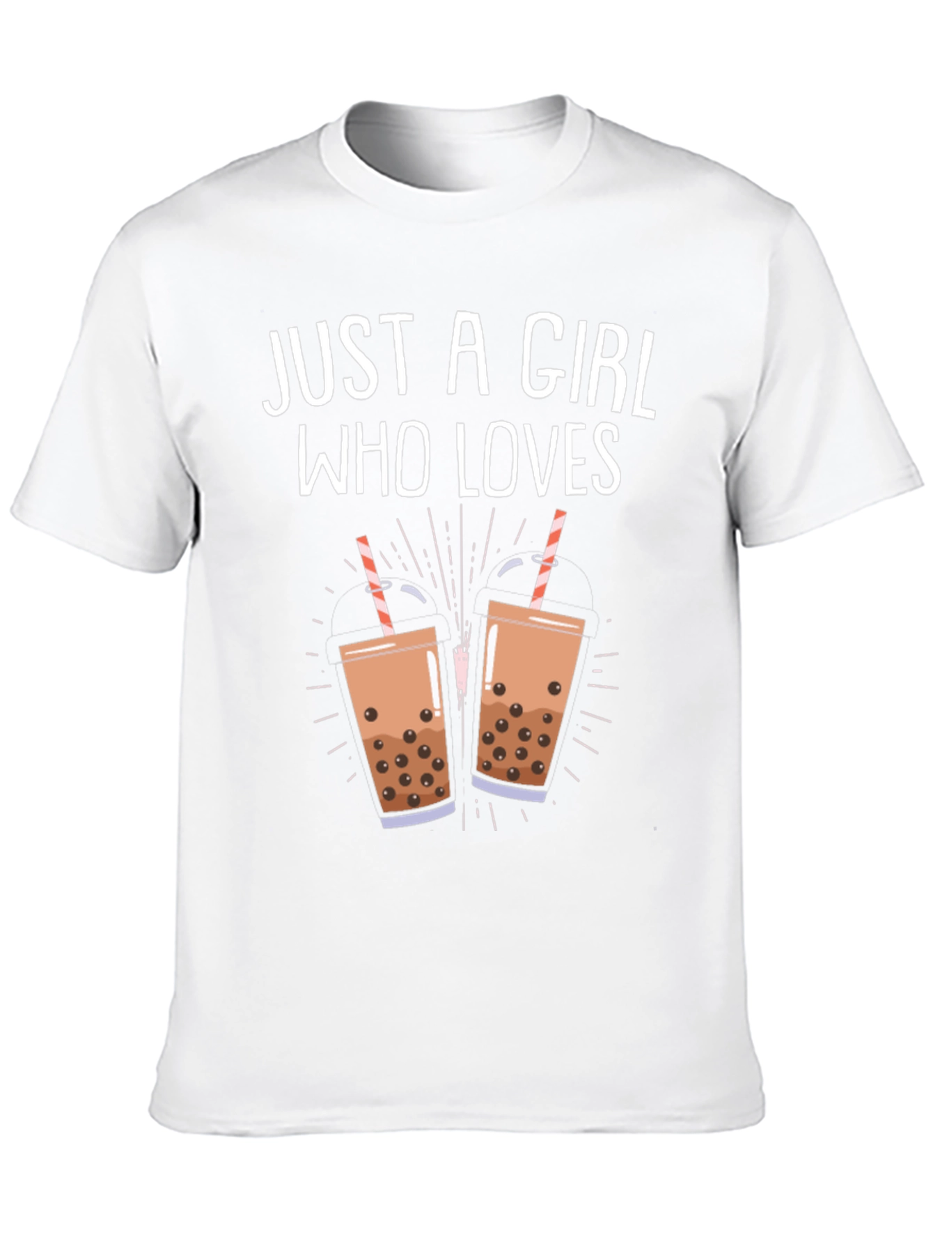 Just A Girl Who Loves Boba T-Shirt
