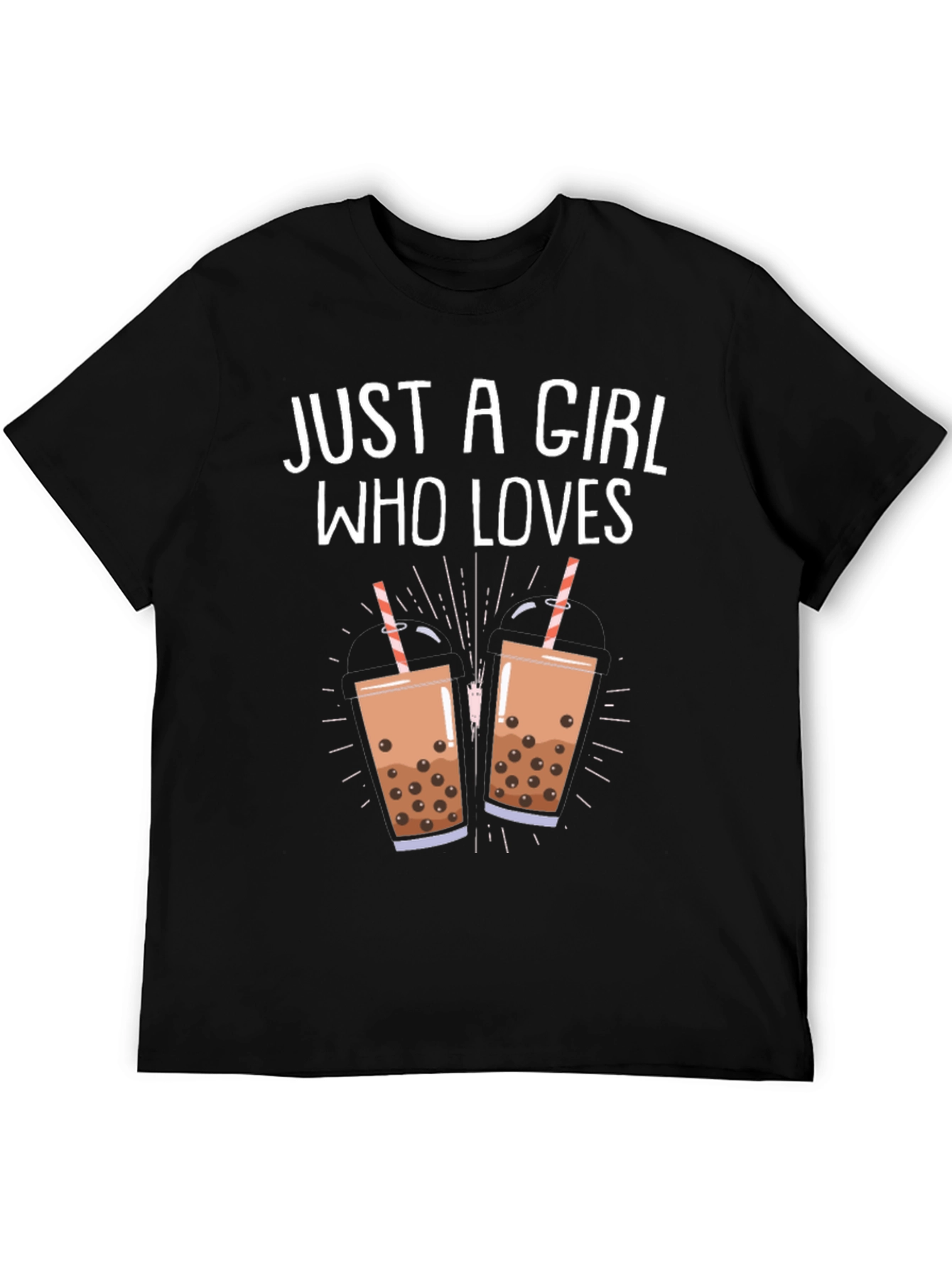 Just A Girl Who Loves Boba T-Shirt
