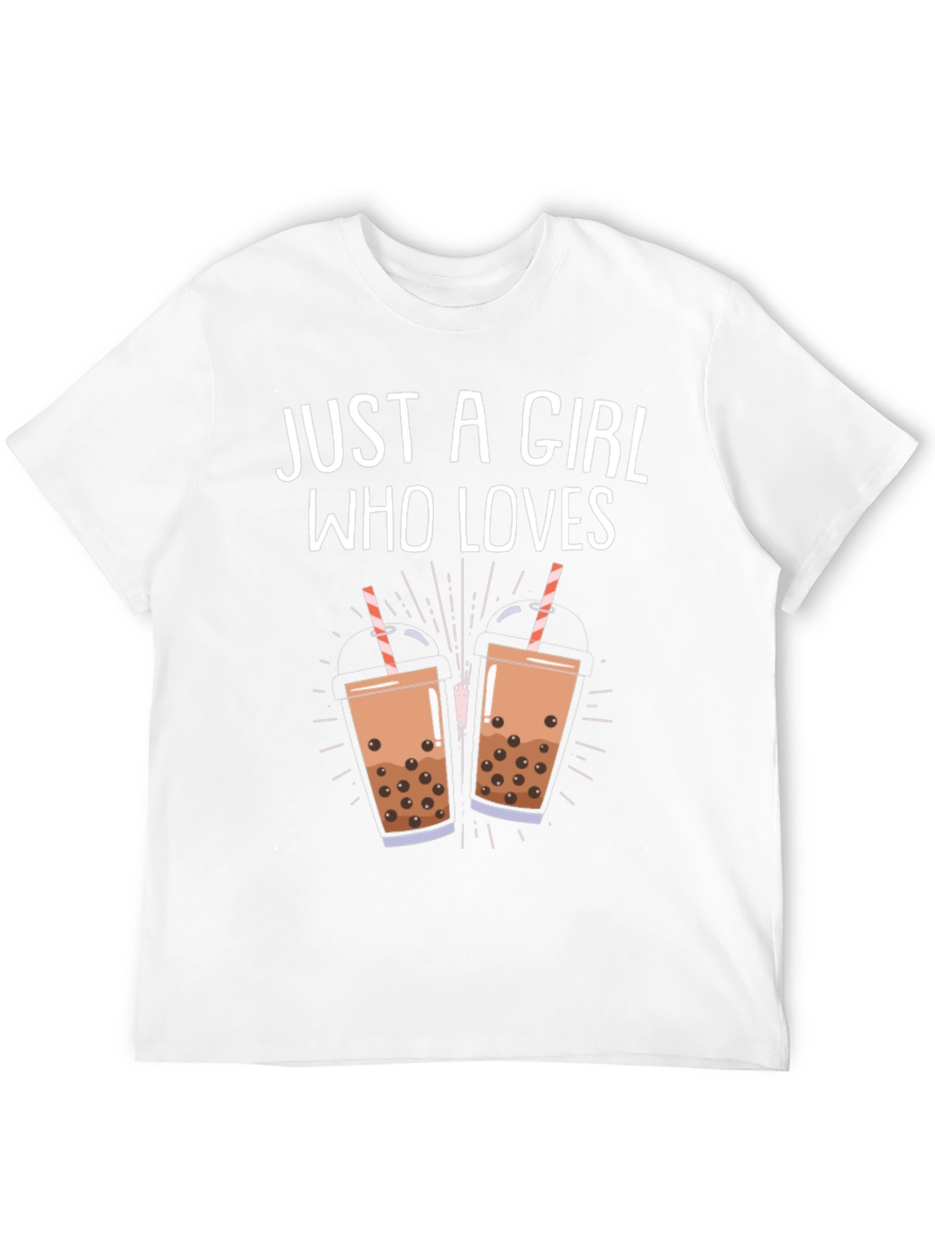 Just A Girl Who Loves Boba T-Shirt