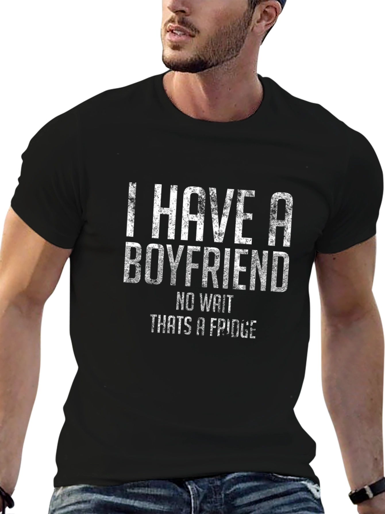 Funny I have a boyfriend Graphic T-Shirt