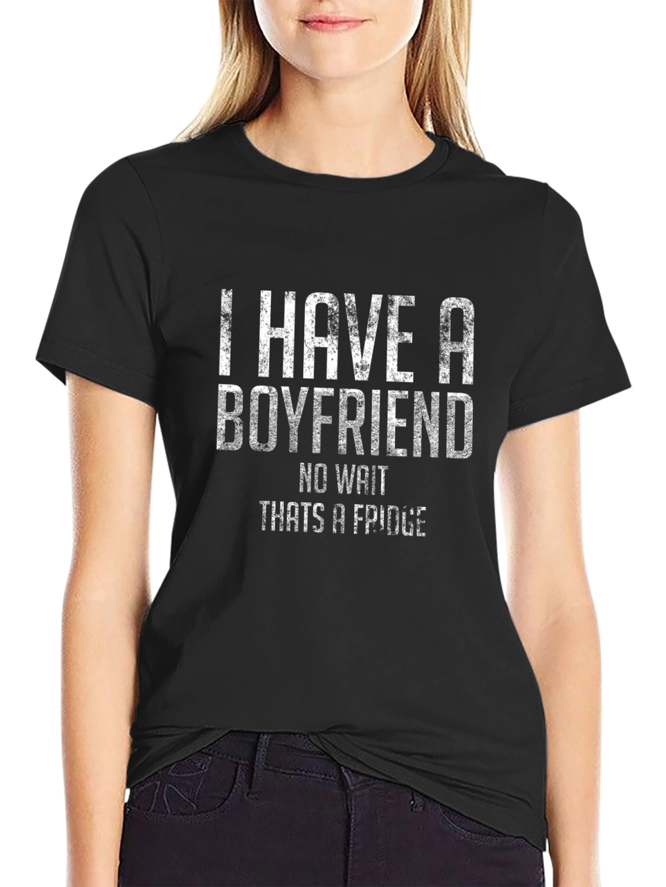 Funny I have a boyfriend Graphic T-Shirt