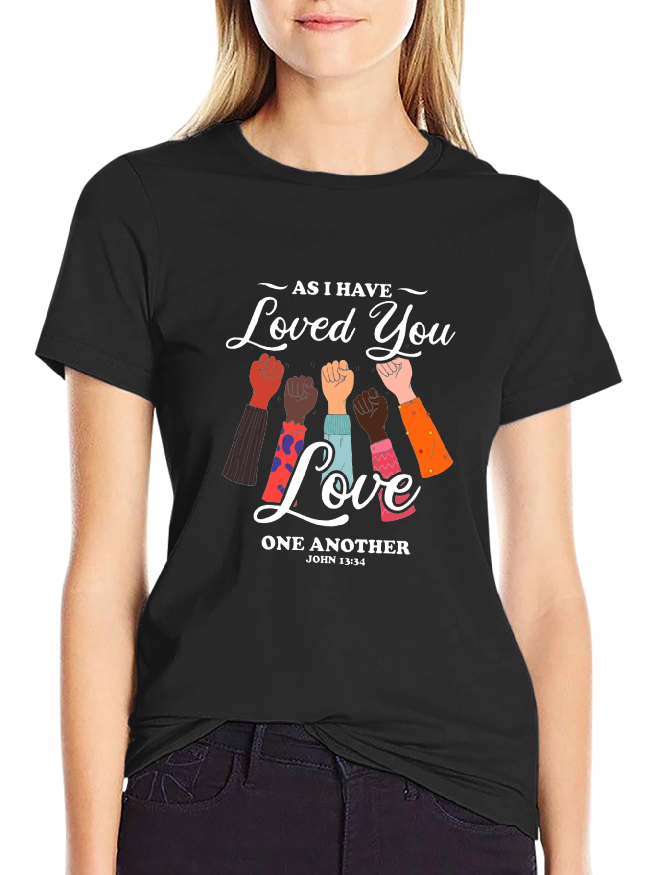 Love One Another T-Shirt - Inspirational Graphic Tee
