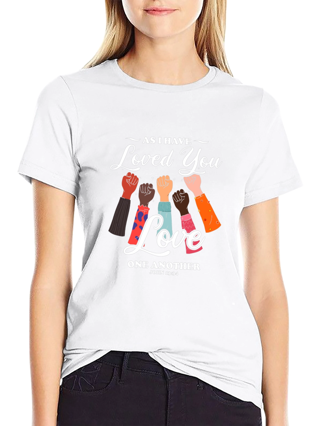 Love One Another T-Shirt - Inspirational Graphic Tee