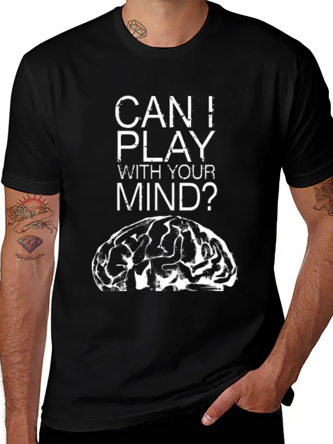 Can I Play With Your Mind? Graphic T-Shirt