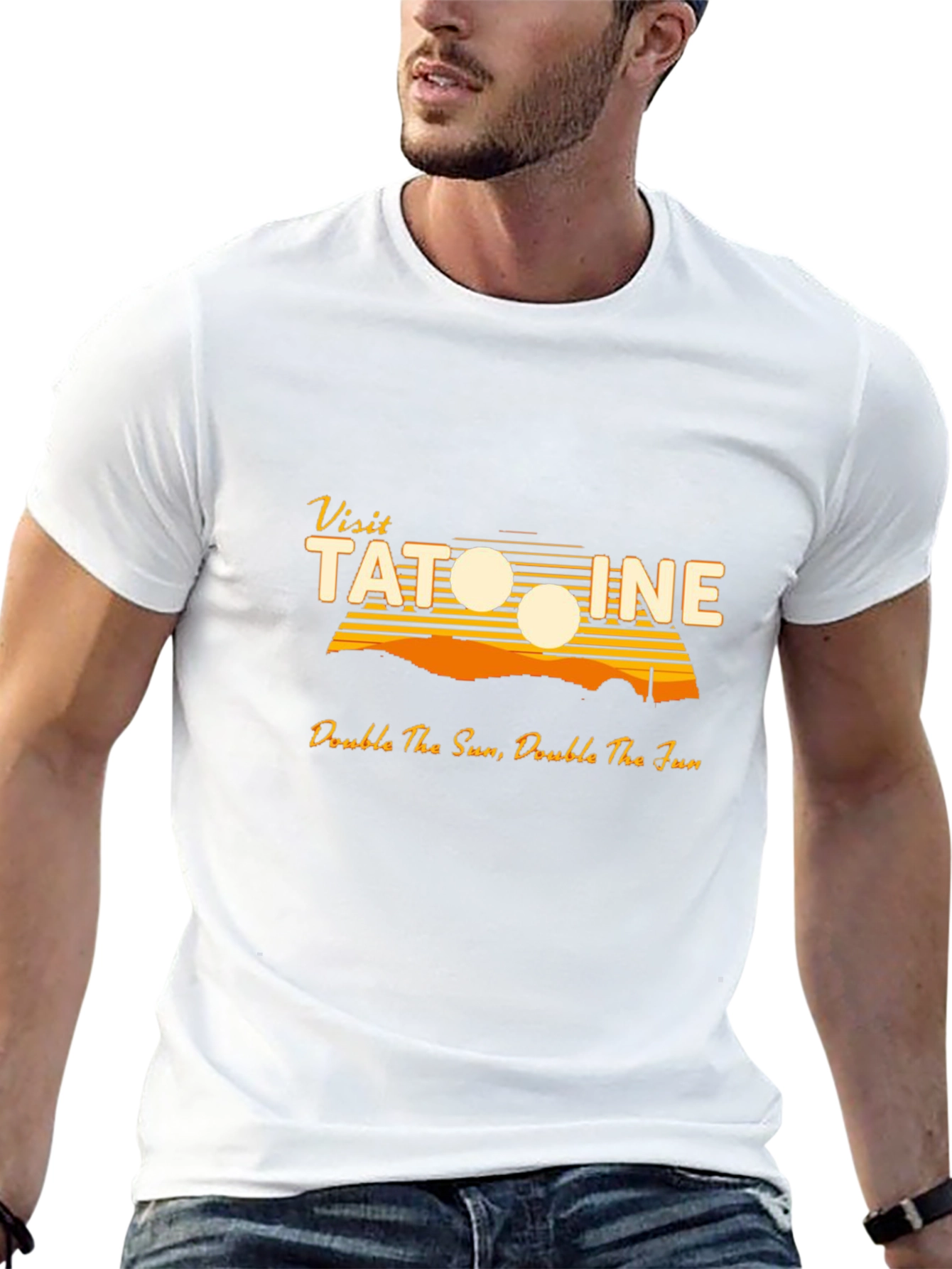 Visit Tatooine Star Wars Black T-Shirt