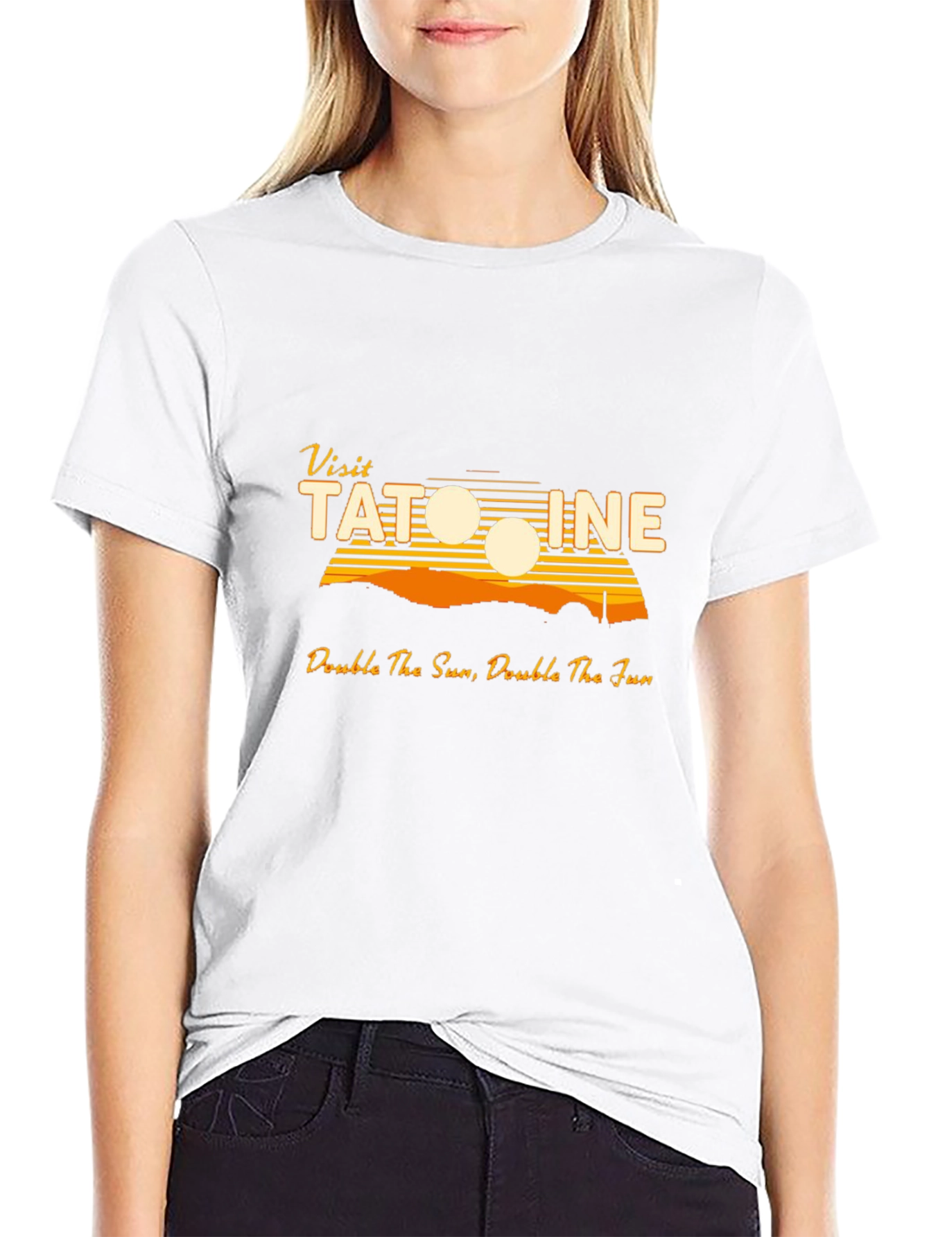 Visit Tatooine Star Wars Black T-Shirt