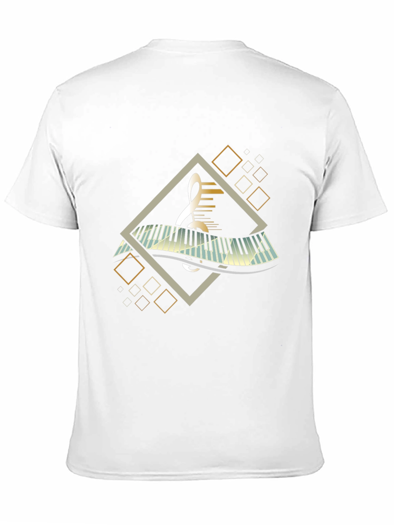 Musical Keyboard T-Shirt - Unique Music Lover Gift