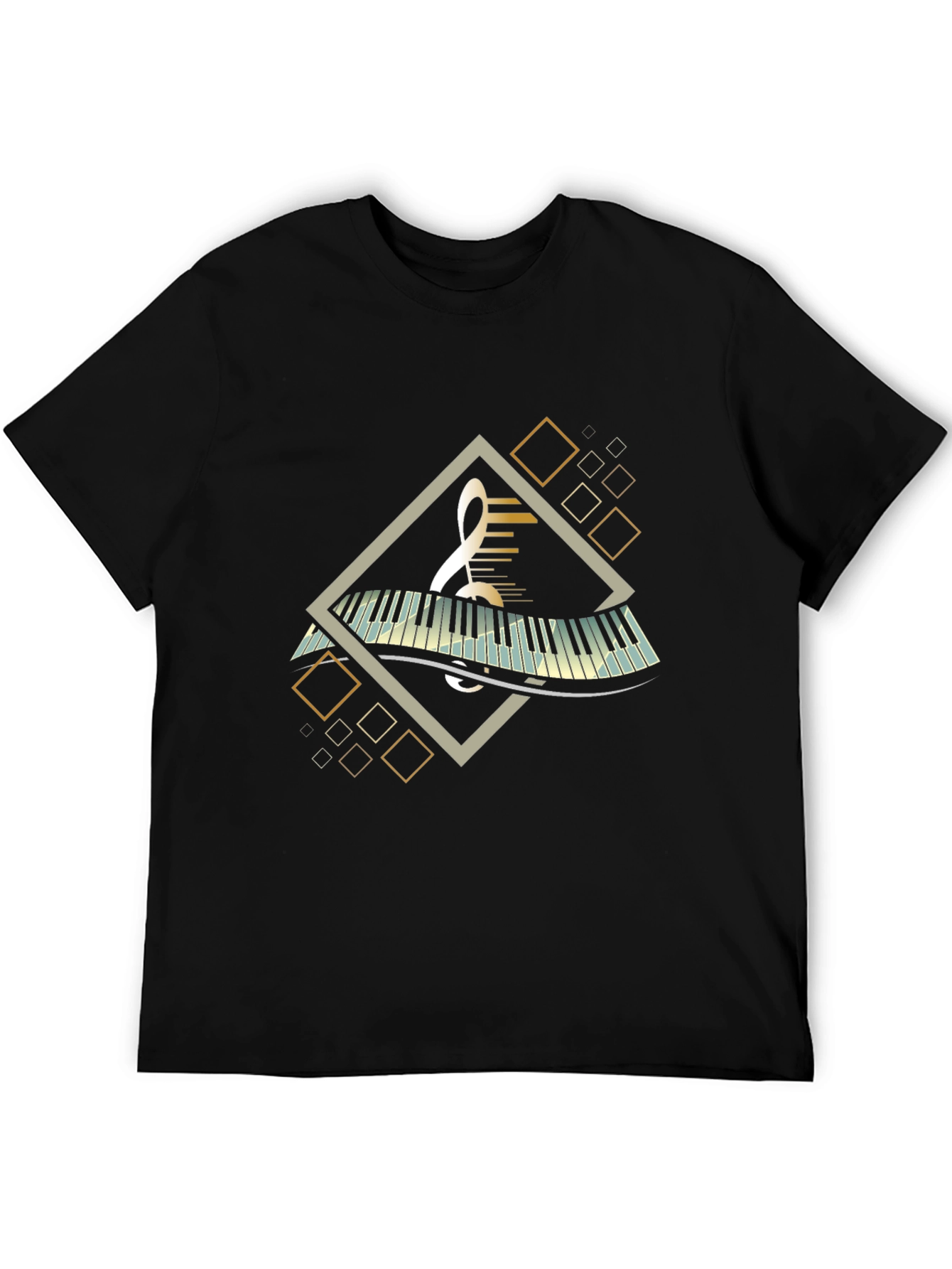 Musical Keyboard T-Shirt - Unique Music Lover Gift