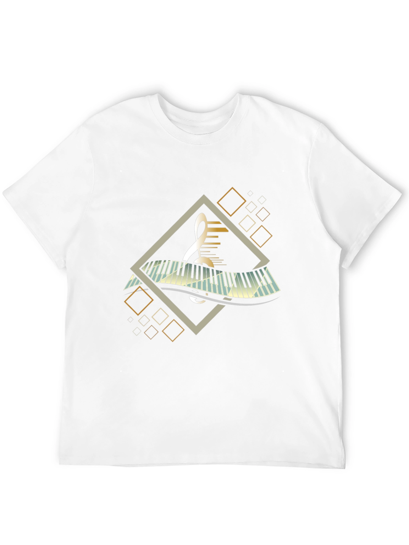Musical Keyboard T-Shirt - Unique Music Lover Gift