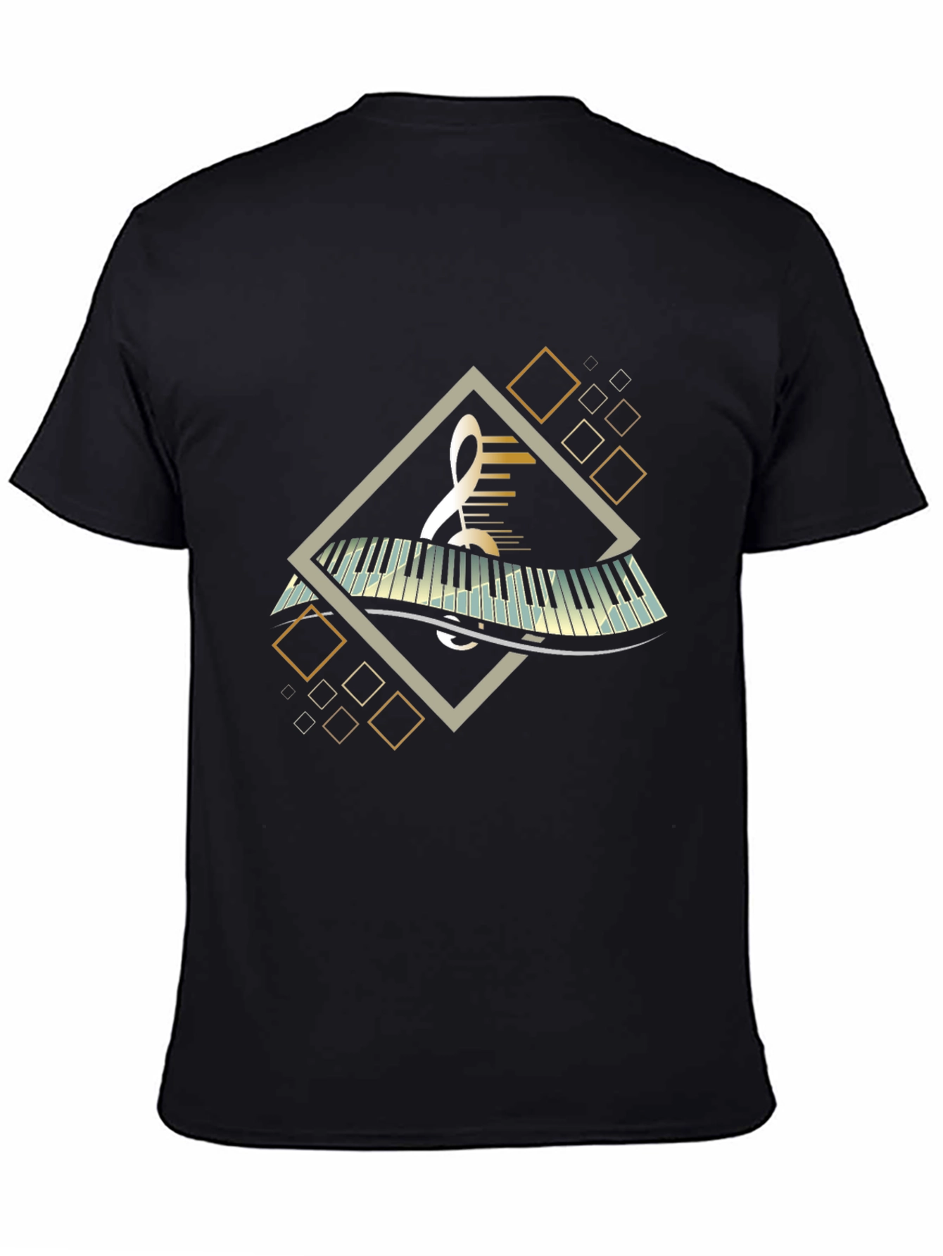 Musical Keyboard T-Shirt - Unique Music Lover Gift