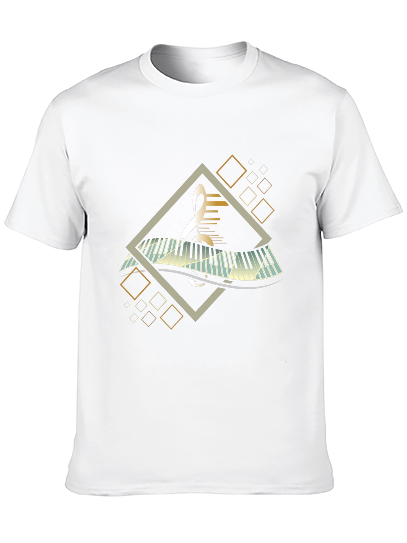 Musical Keyboard T-Shirt - Unique Music Lover Gift