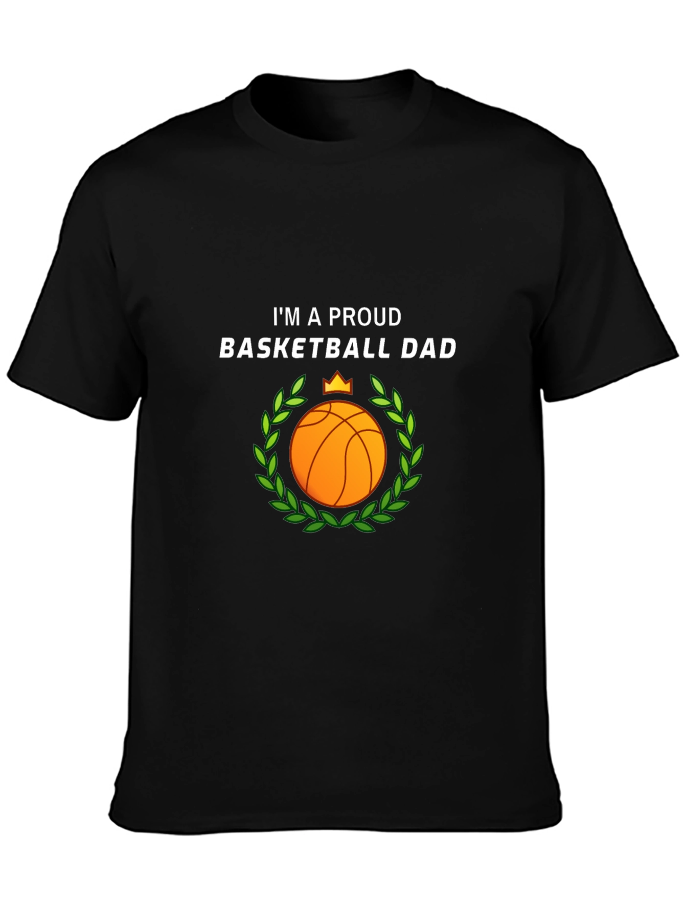 Proud Basketball Dad Graphic T-Shirt