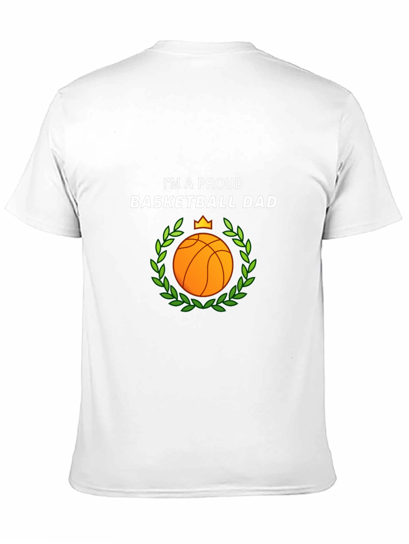 Proud Basketball Dad Graphic T-Shirt