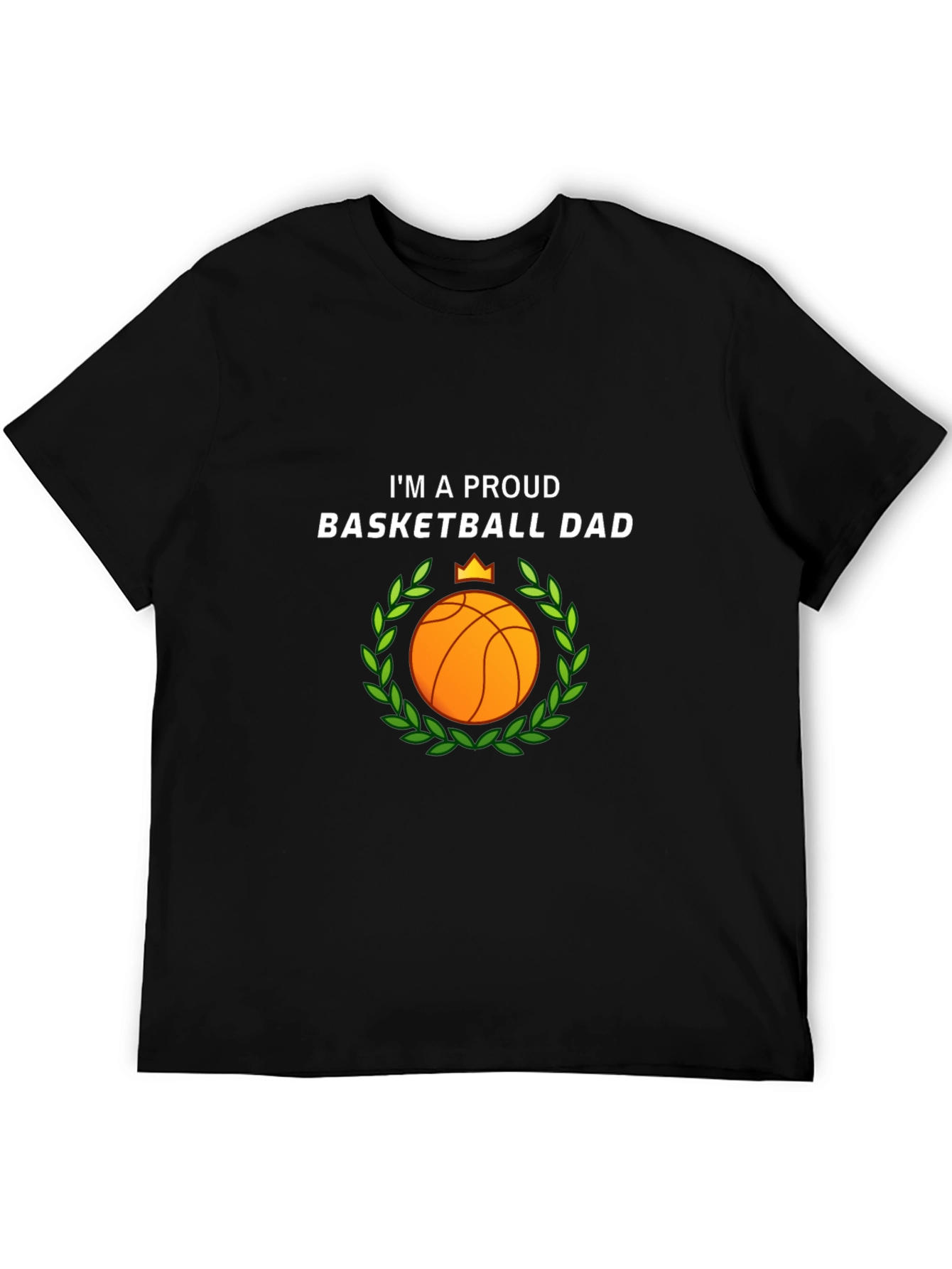 Proud Basketball Dad Graphic T-Shirt