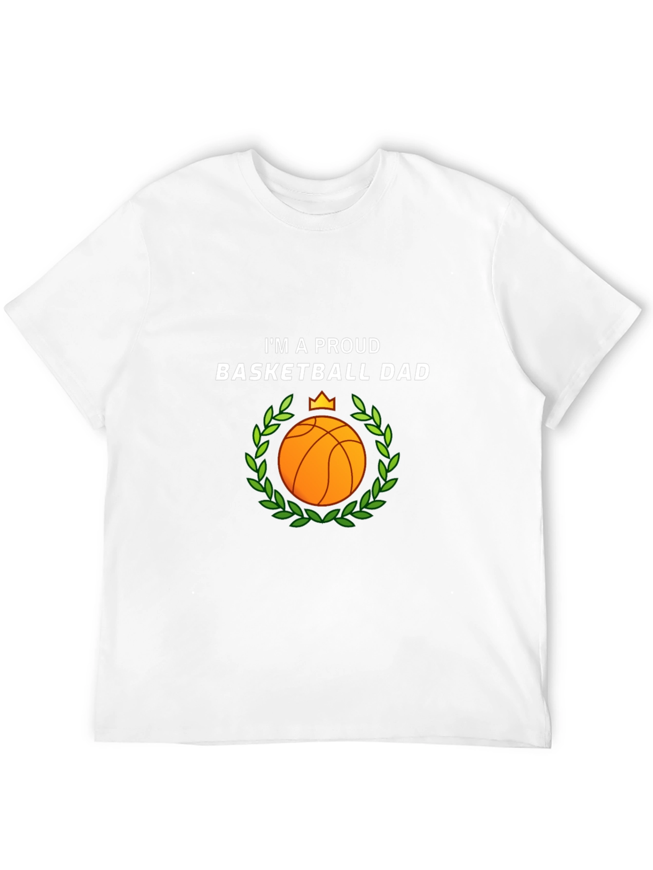 Proud Basketball Dad Graphic T-Shirt