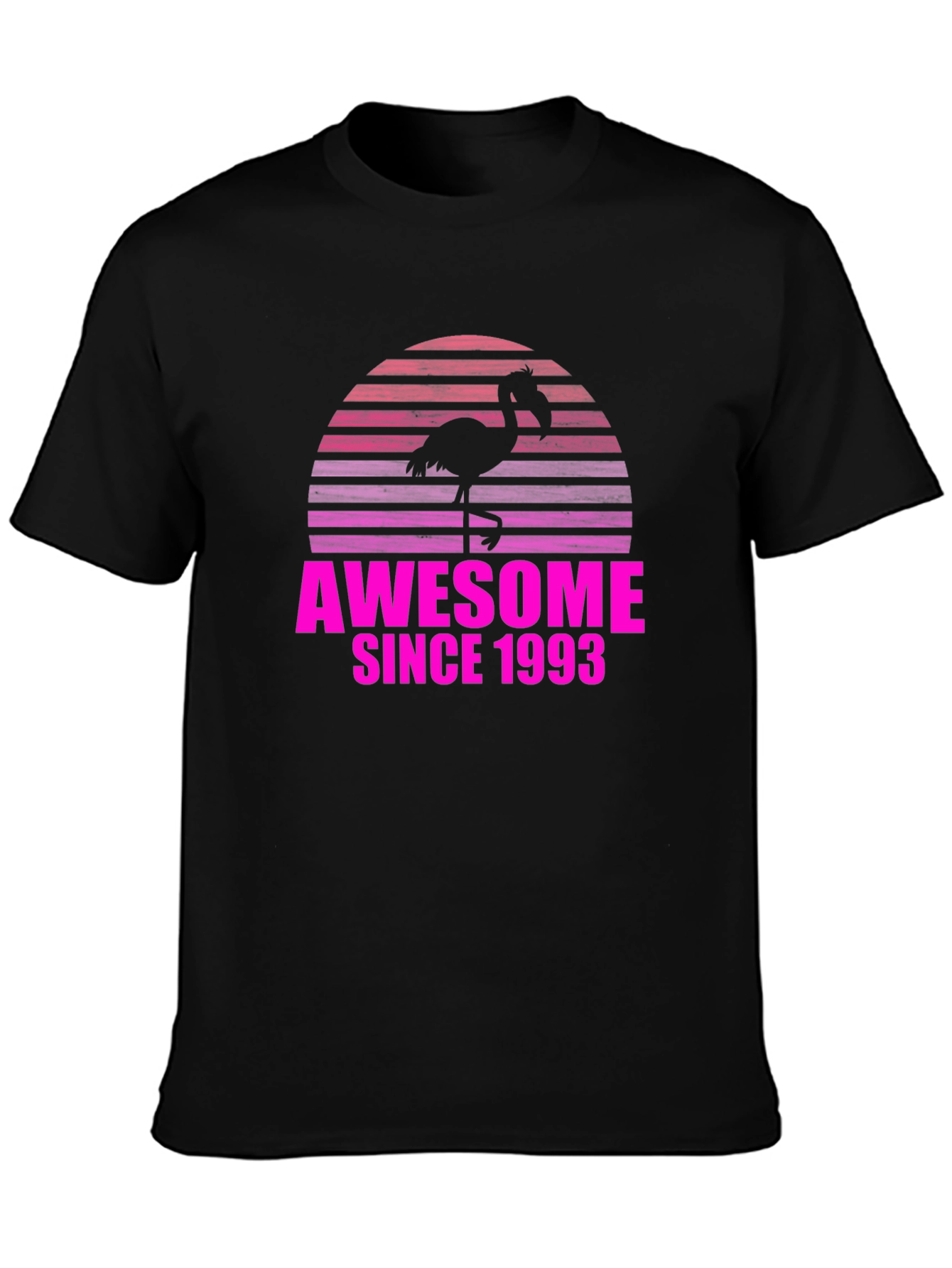 Awesome Since 1993 Flamingo T-Shirt