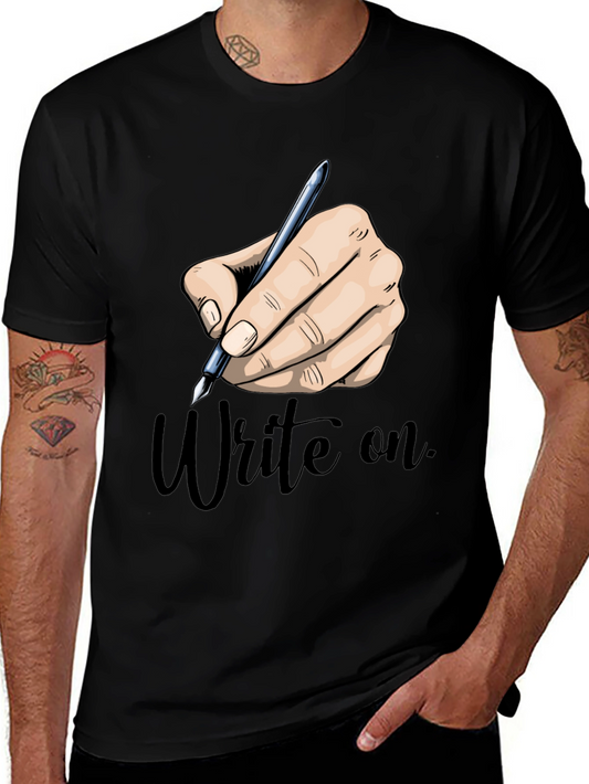 Write On Graphic Tee - Express Yourself!