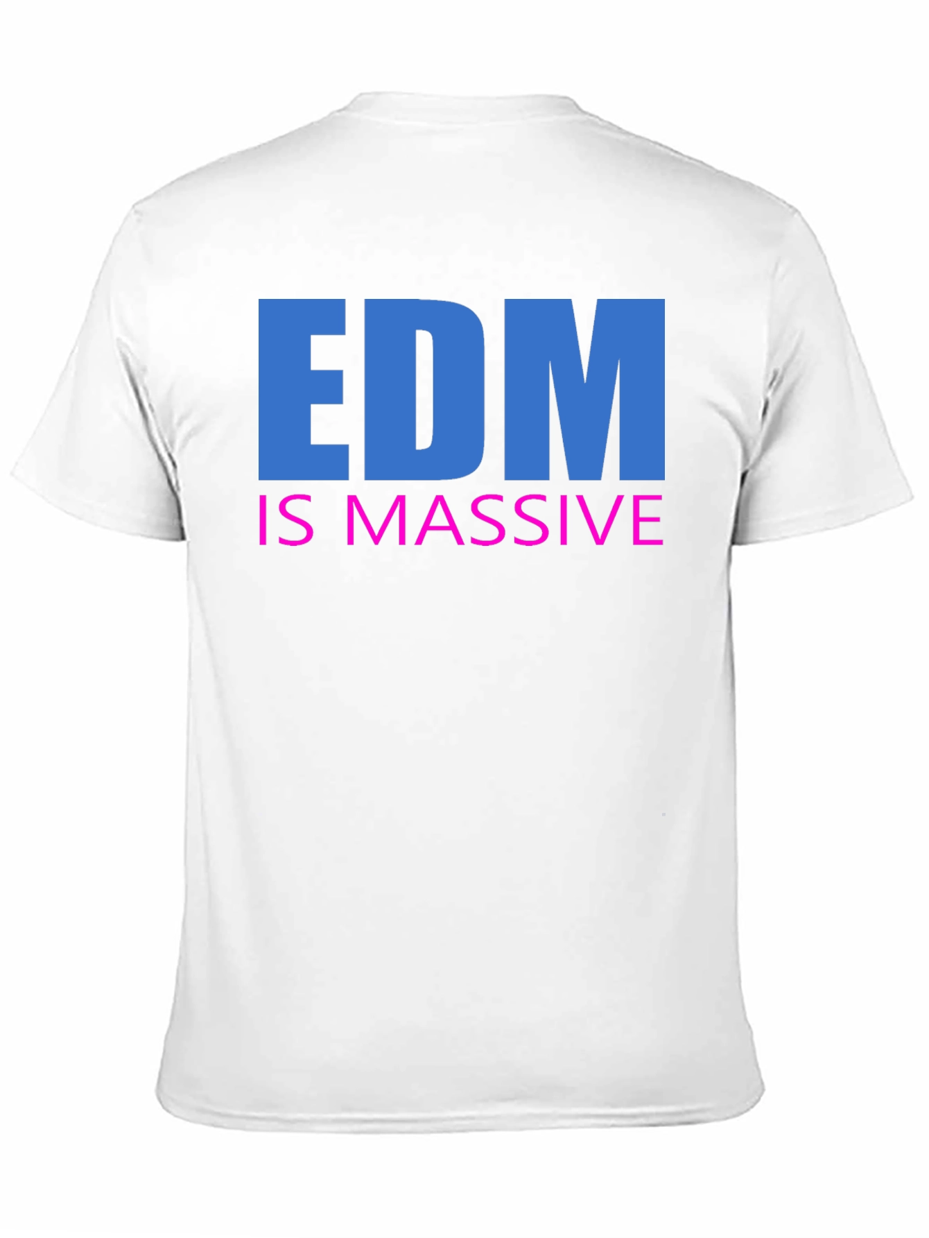 EDM is Massive Black T-Shirt