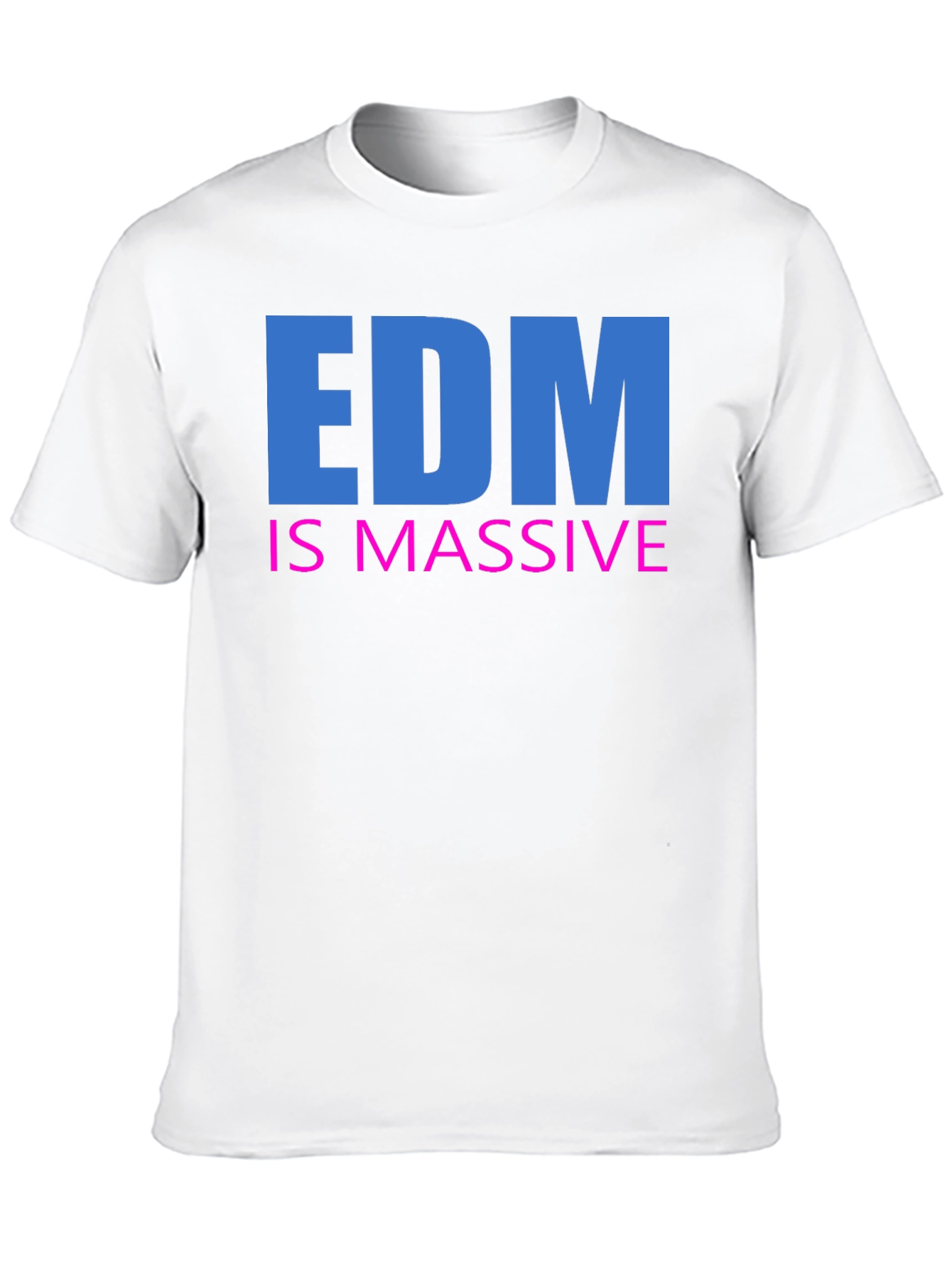 EDM is Massive Black T-Shirt