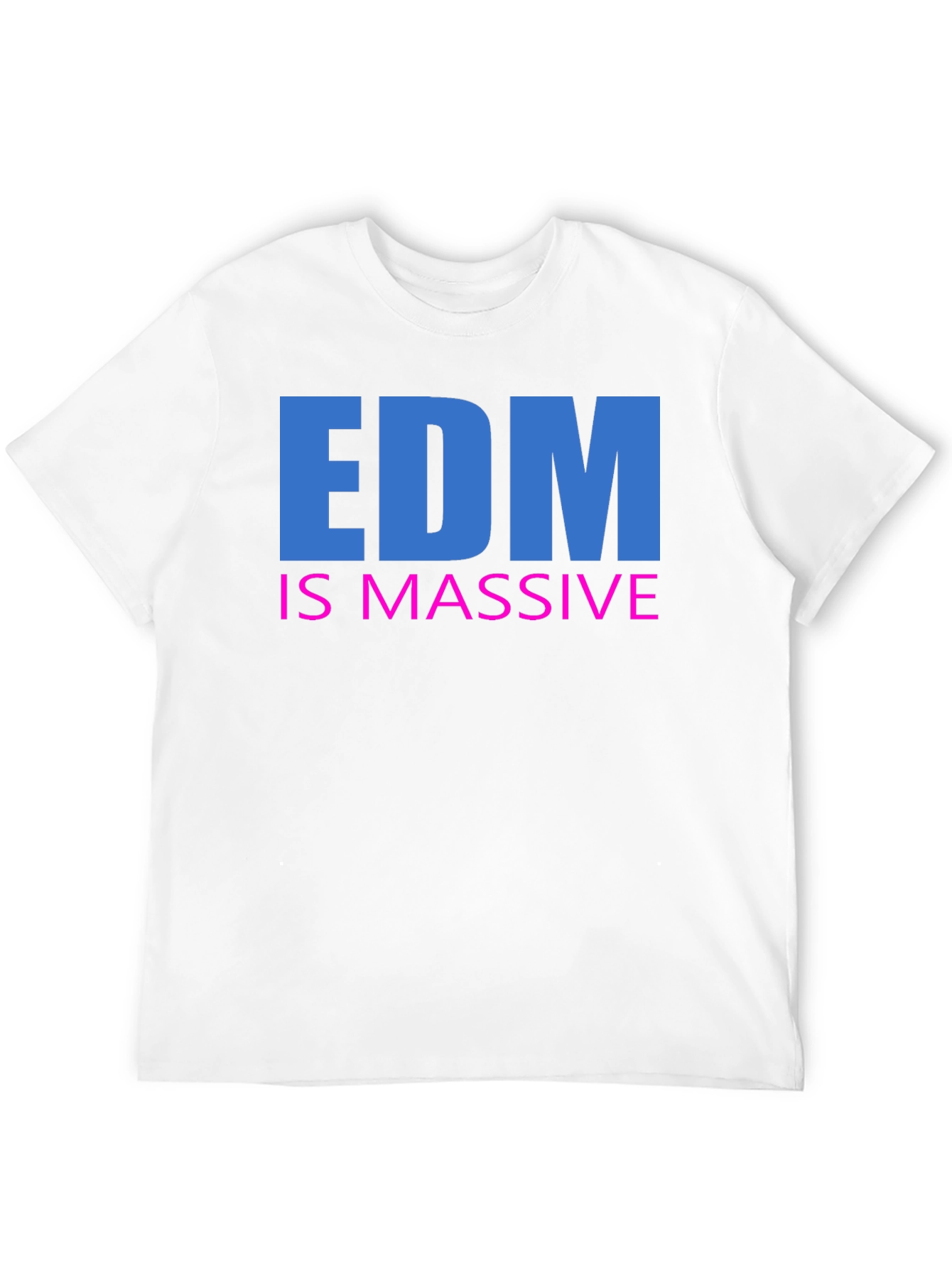EDM is Massive Black T-Shirt