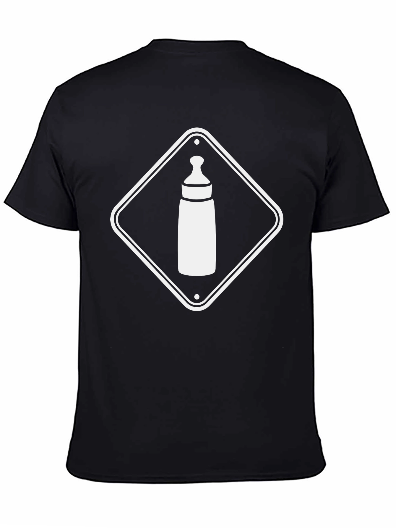 Baby Bottle Warning T-Shirt - New Parent Gift