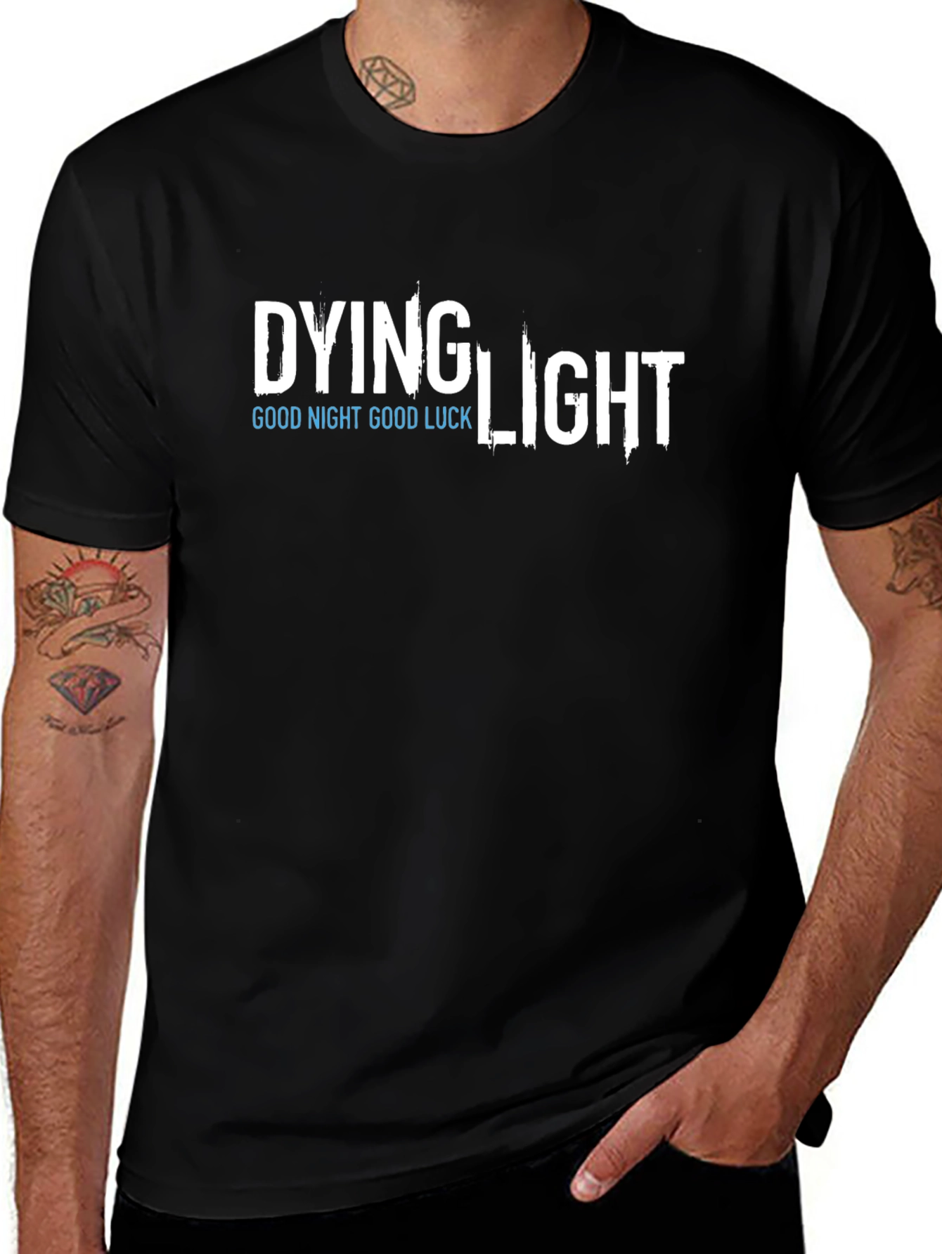 Dying Light Good Night Good Luck Graphic T-Shirt