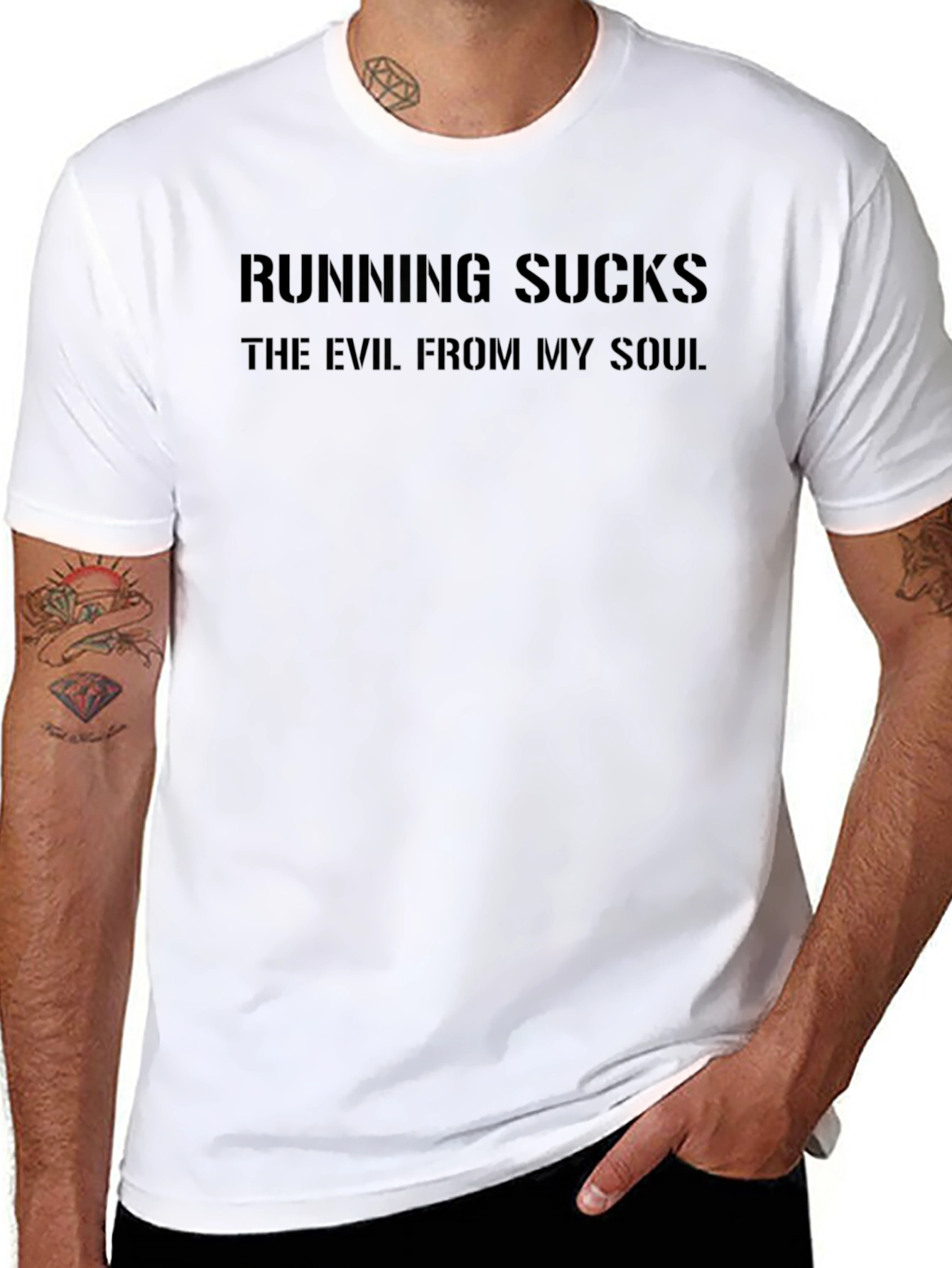 Running Sucks T-Shirt - Comfy Graphic Tee